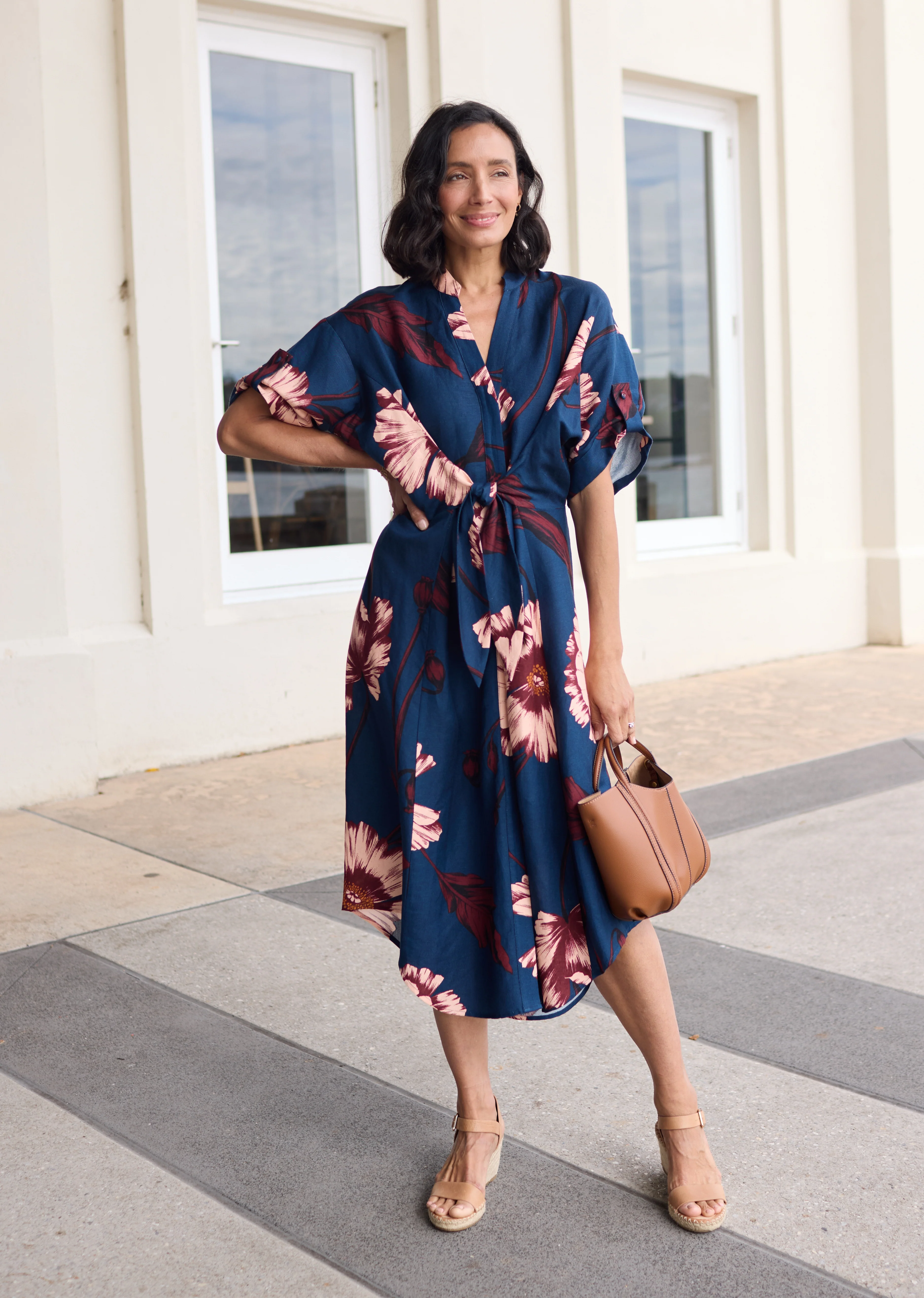 CHLOE MIDI DRESS - ARABELLA PRINT - Image 10