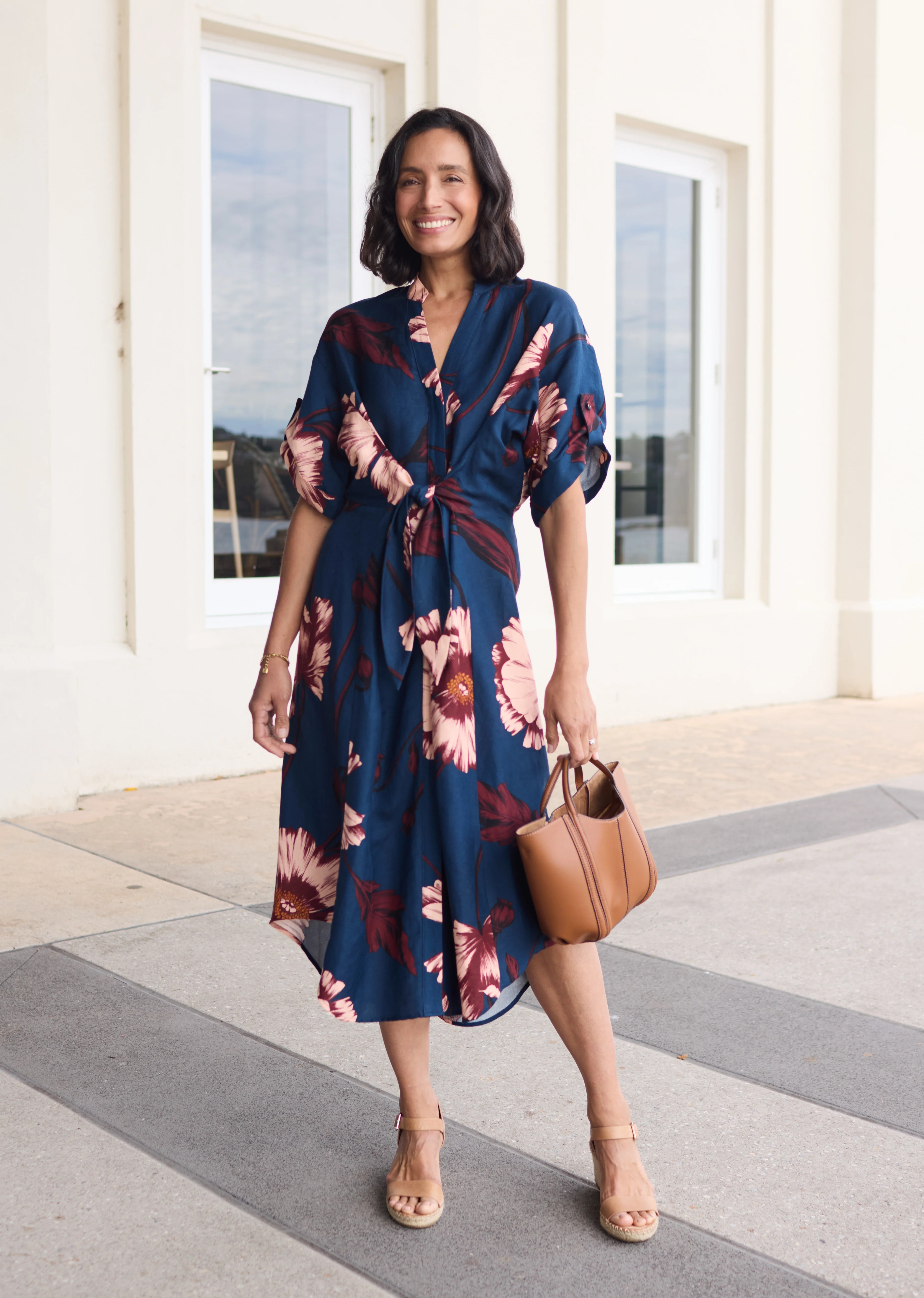 CHLOE MIDI DRESS - ARABELLA PRINT - Image 11