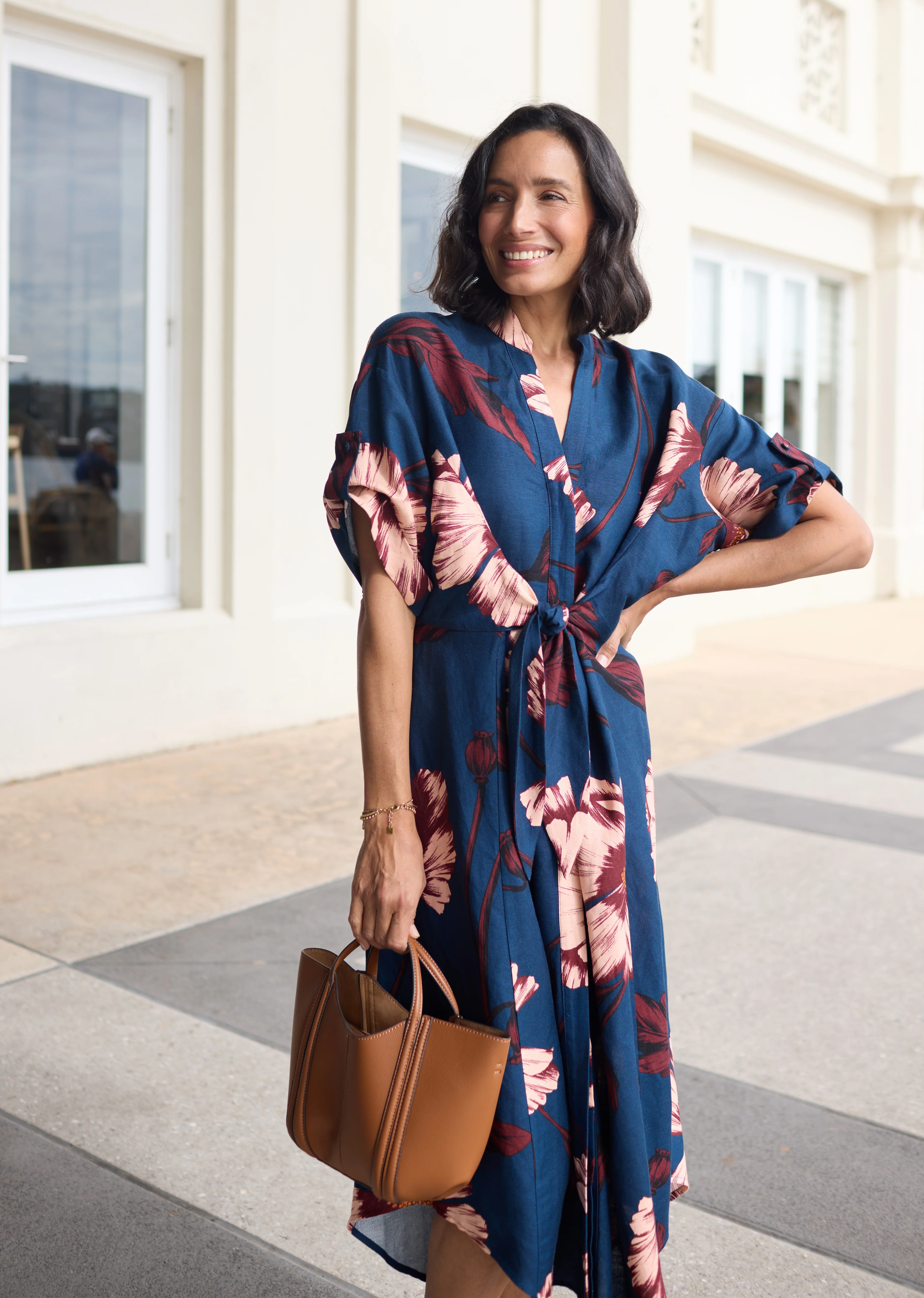 CHLOE MIDI DRESS - ARABELLA PRINT - Image 4