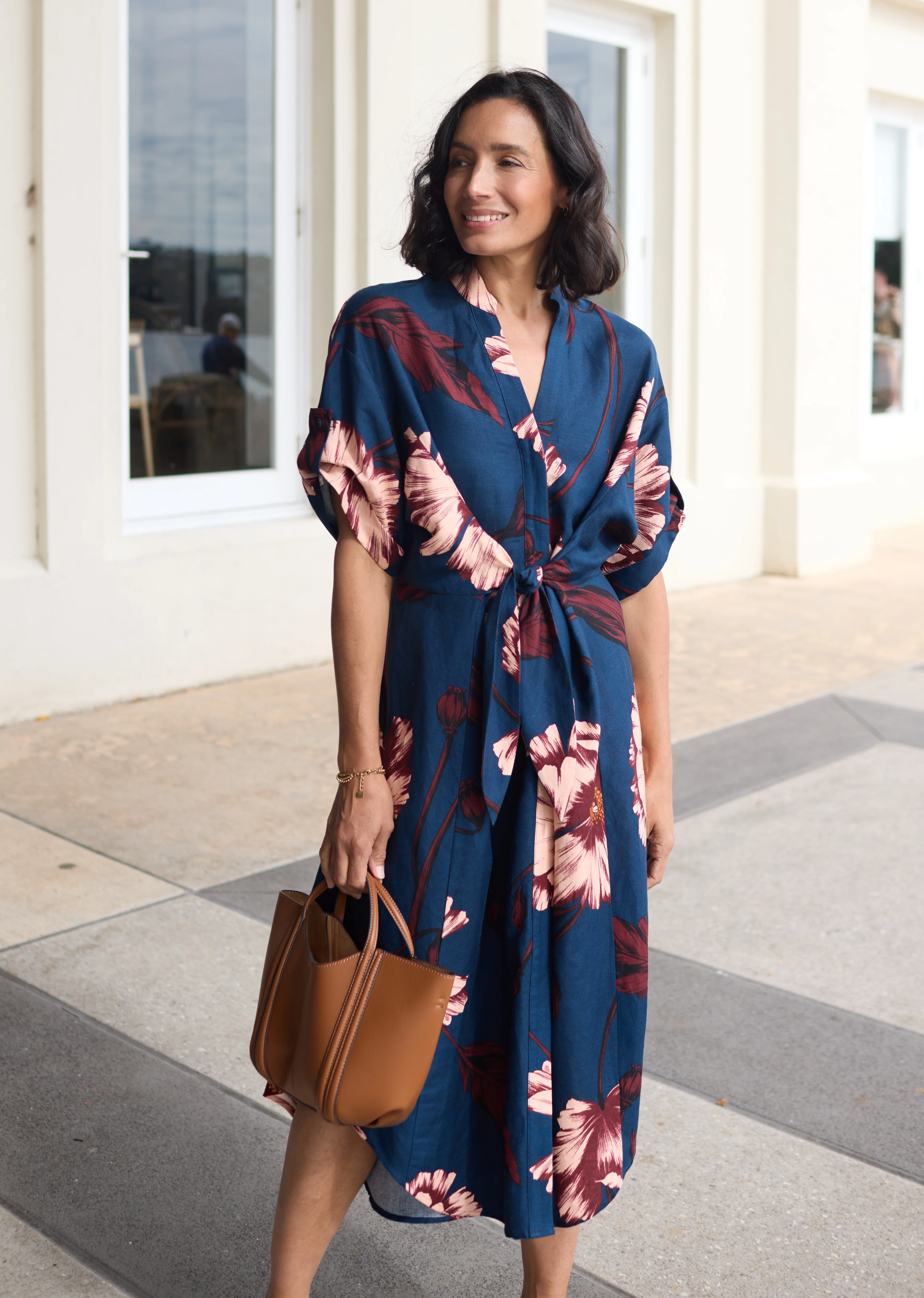CHLOE MIDI DRESS - ARABELLA PRINT - Image 5