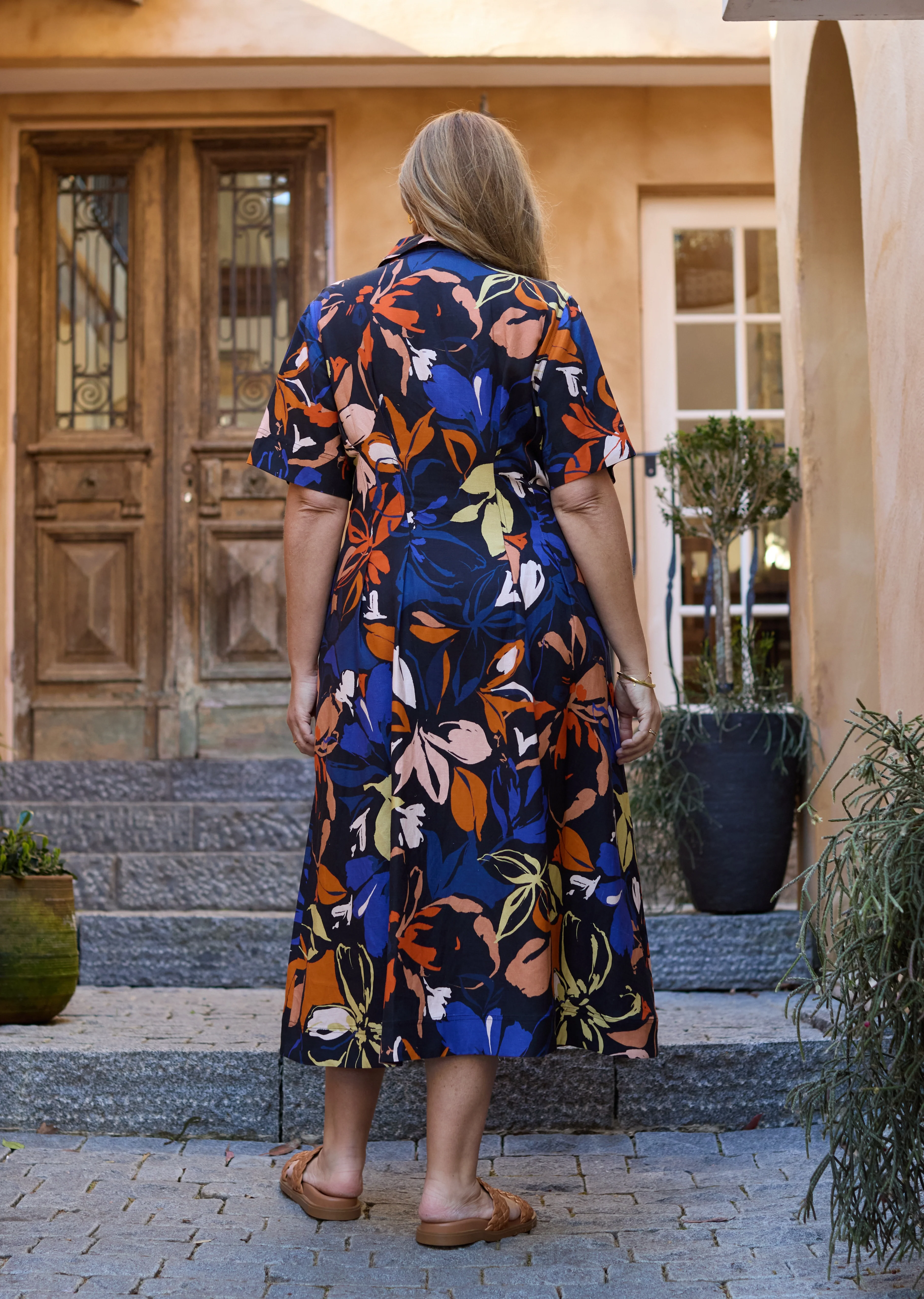 CLEO MIDI DRESS - MAISIE PRINT - PETITE - Image 13