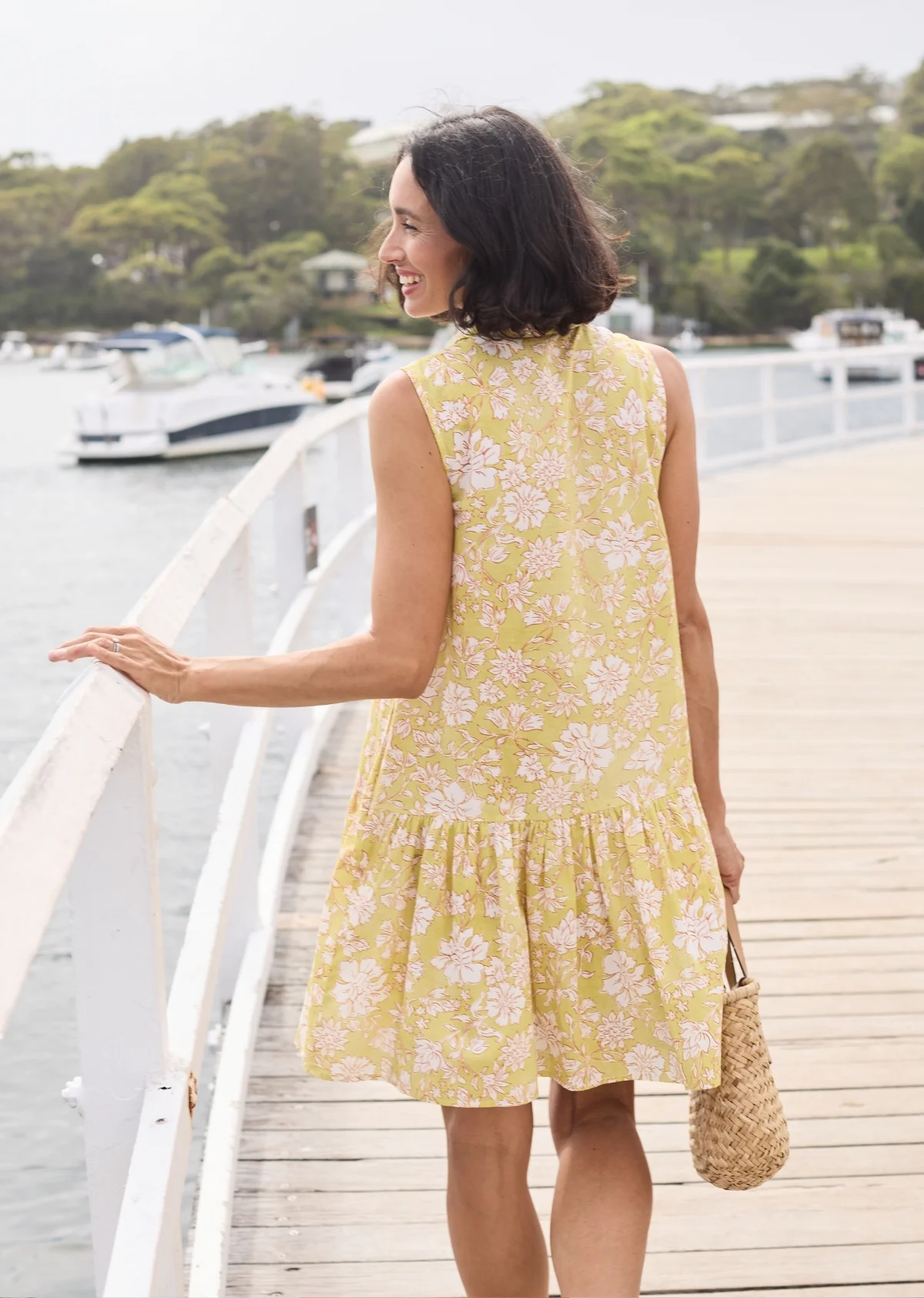 CORINNE MINI DRESS - HAVANA PRINT - Image 10