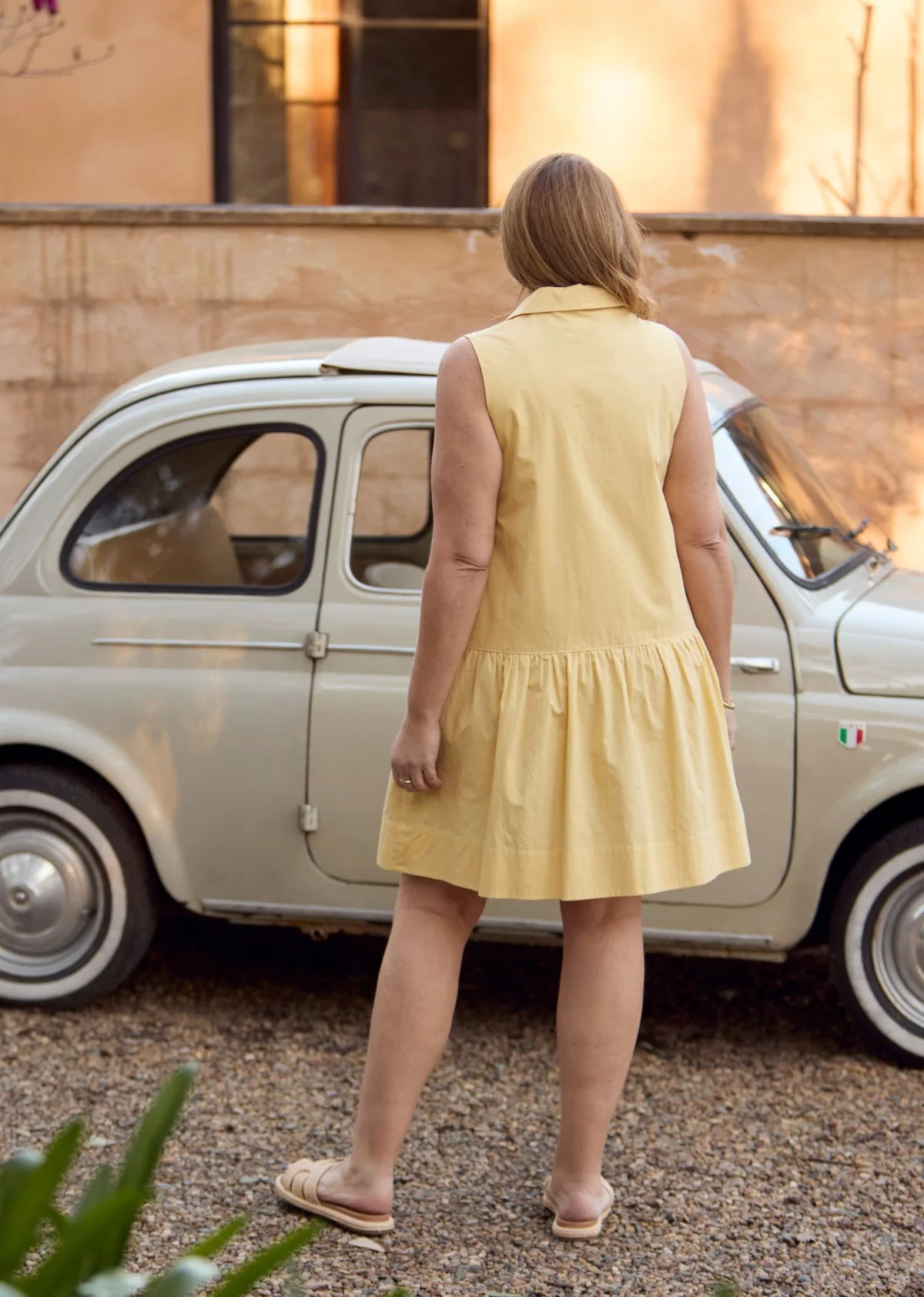 CORINNE MINI DRESS - LEMON - Image 12