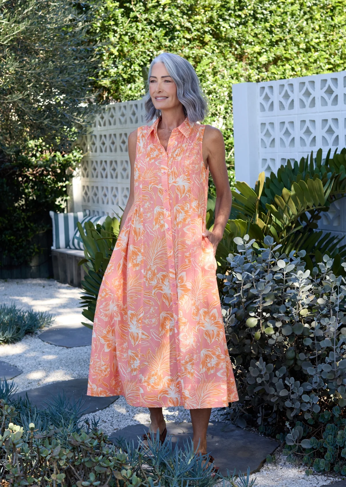 CORINNE SHIRTDRESS - AURELIA PRINT - Image 3