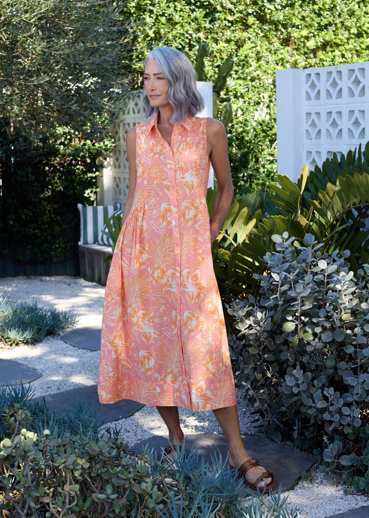 CORINNE SHIRTDRESS - AURELIA PRINT - Image 6