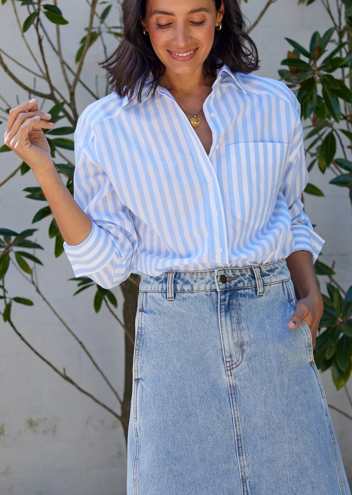 EMERY DENIM SKIRT - Image 6