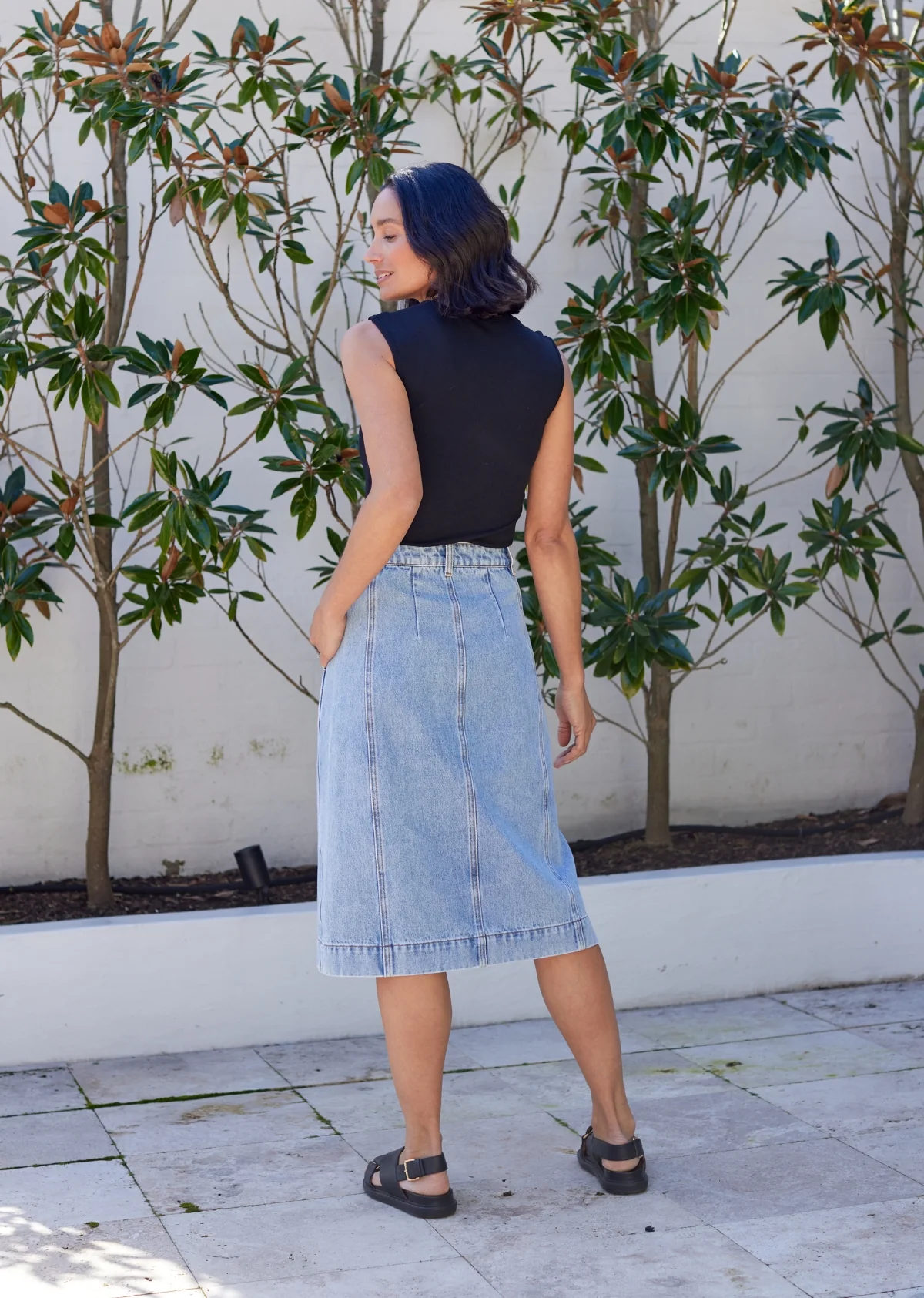 EMERY DENIM SKIRT - Image 8