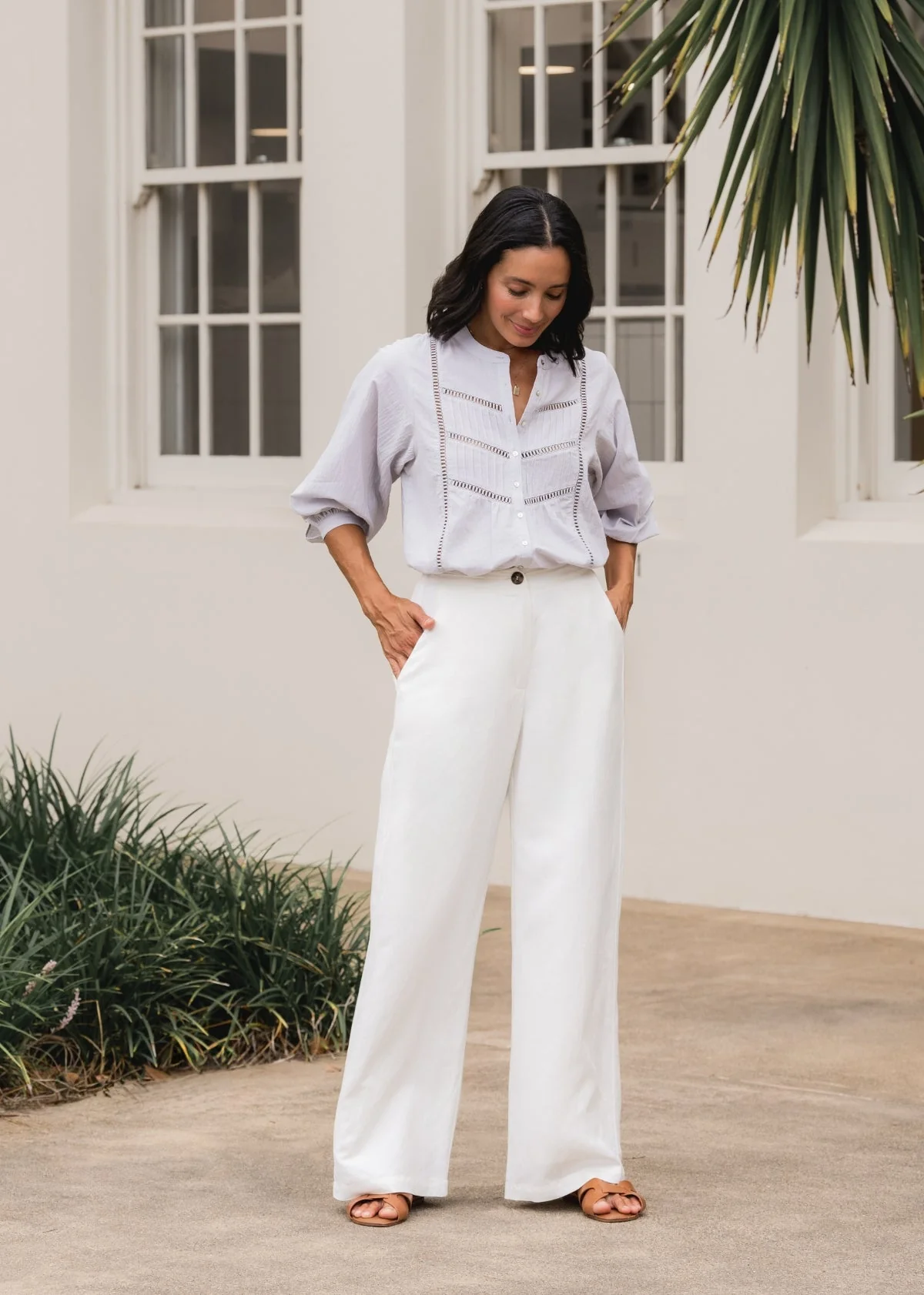 ESTELLA PANT - IVORY - Image 6