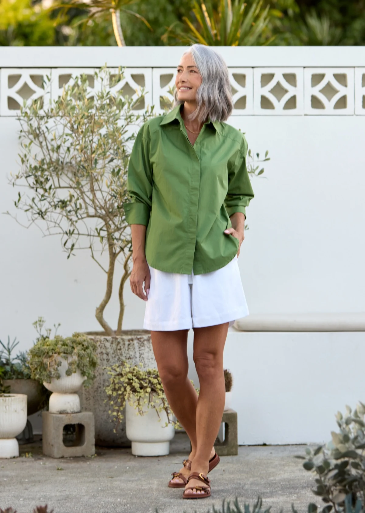 GIGI SHIRT - APPLE GREEN - Image 7