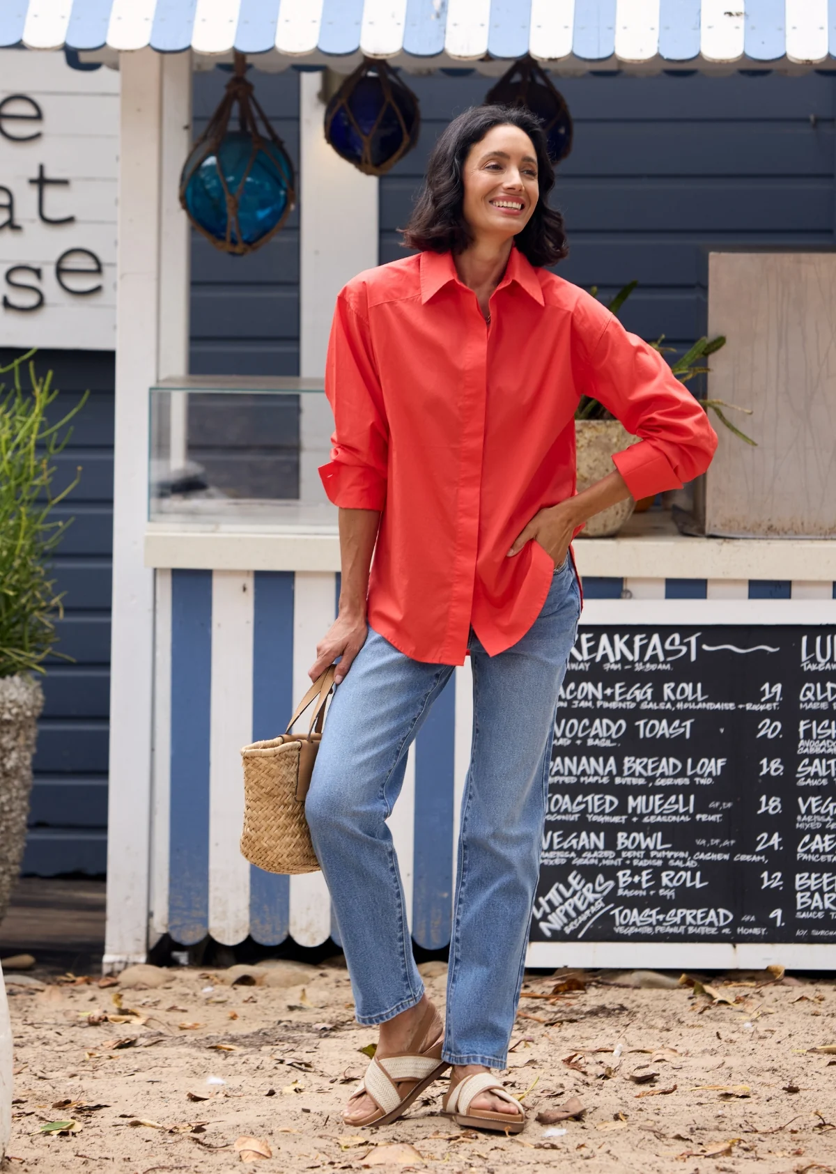 GIGI SHIRT - TOMATO - Image 3