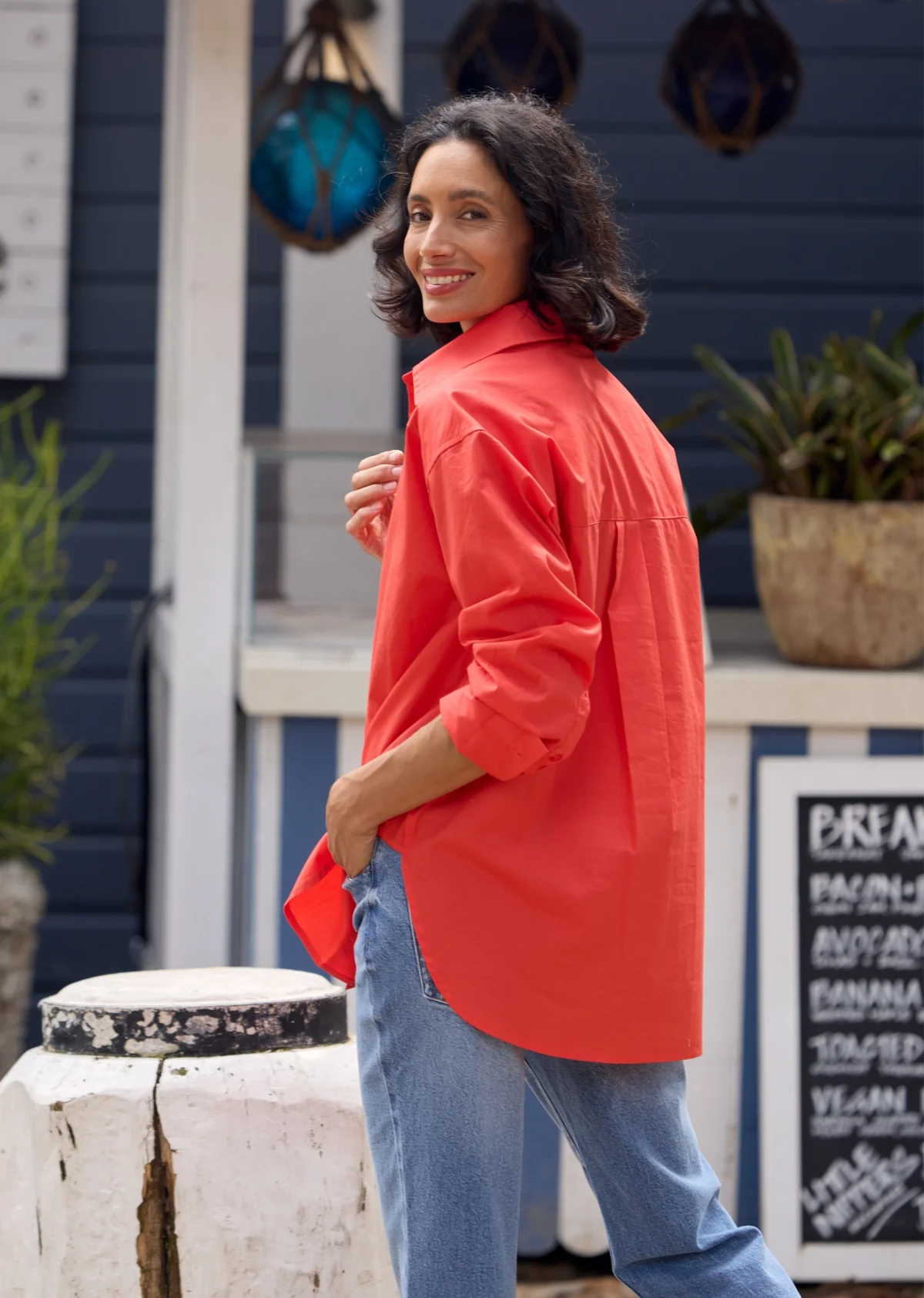 GIGI SHIRT - TOMATO - Image 4