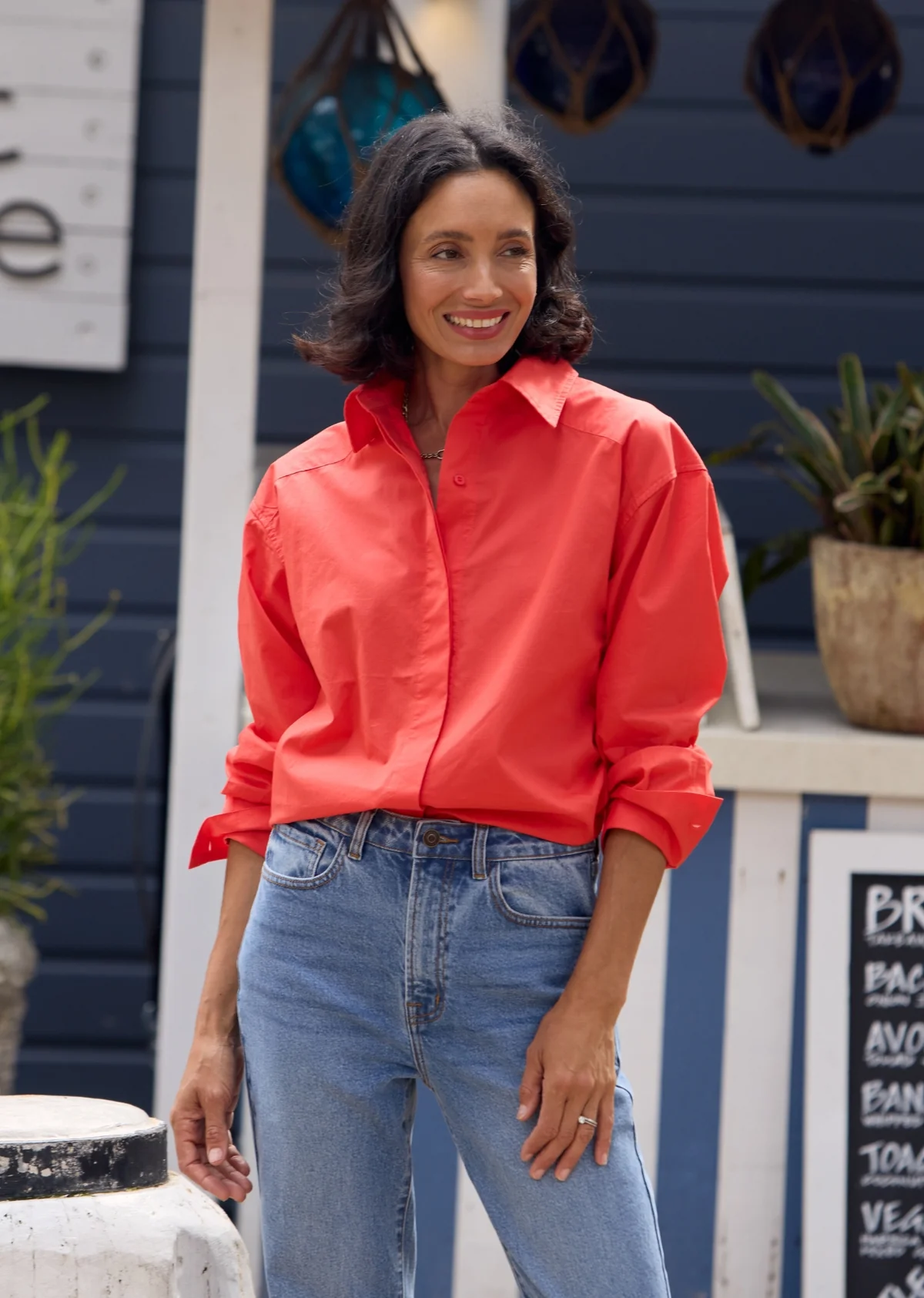 GIGI SHIRT - TOMATO - Image 5