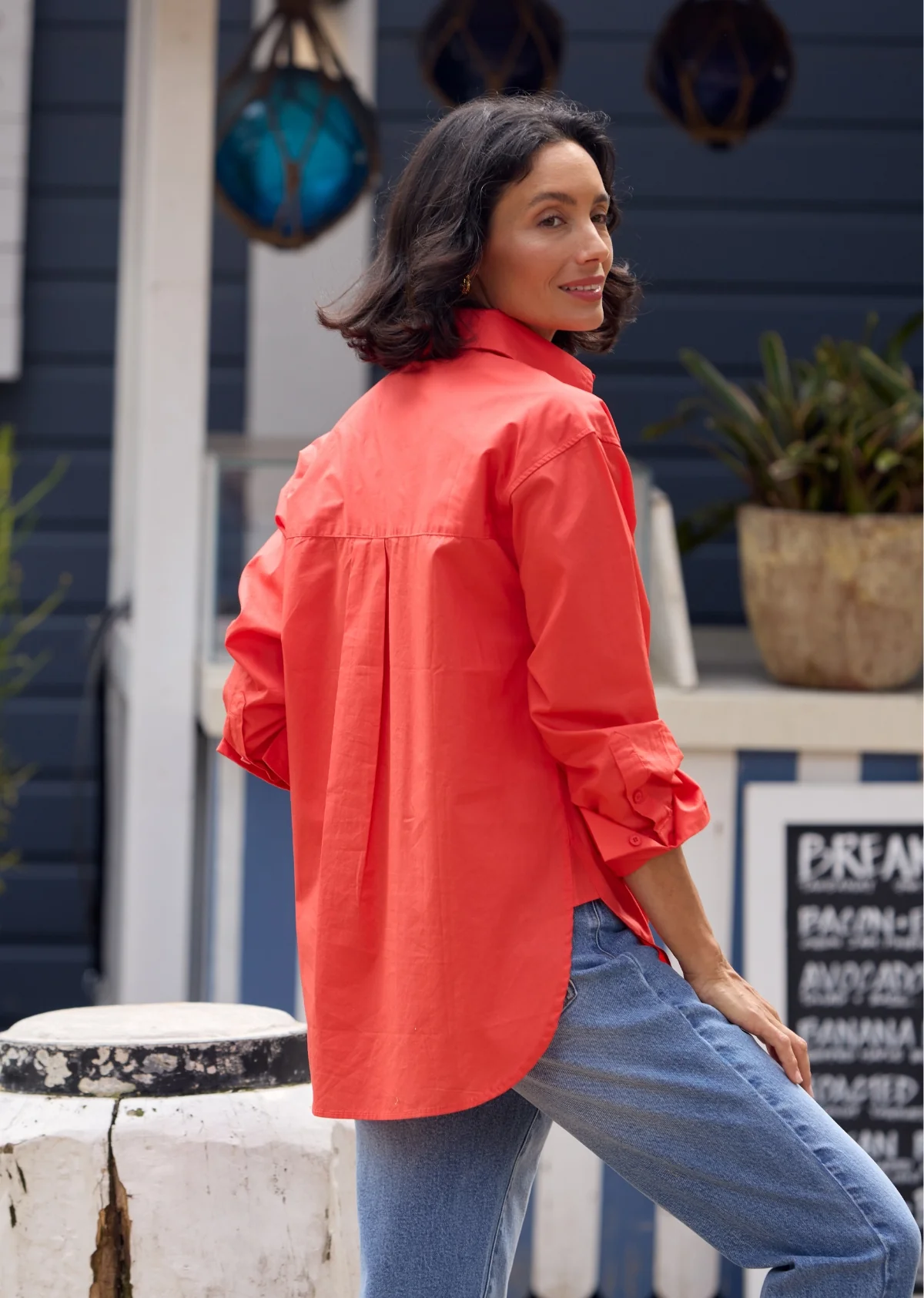 GIGI SHIRT - TOMATO - Image 6