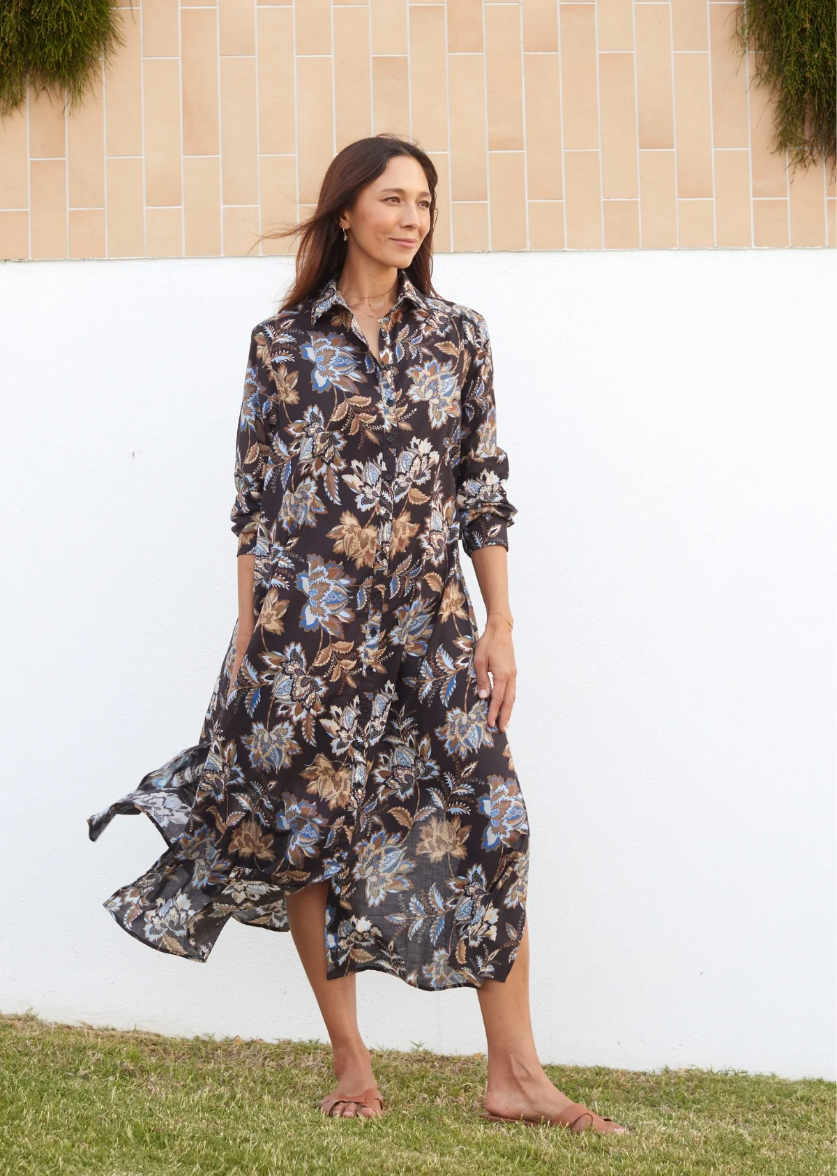 ISSA SHIRTDRESS - ZINGARA PRINT - Image 3