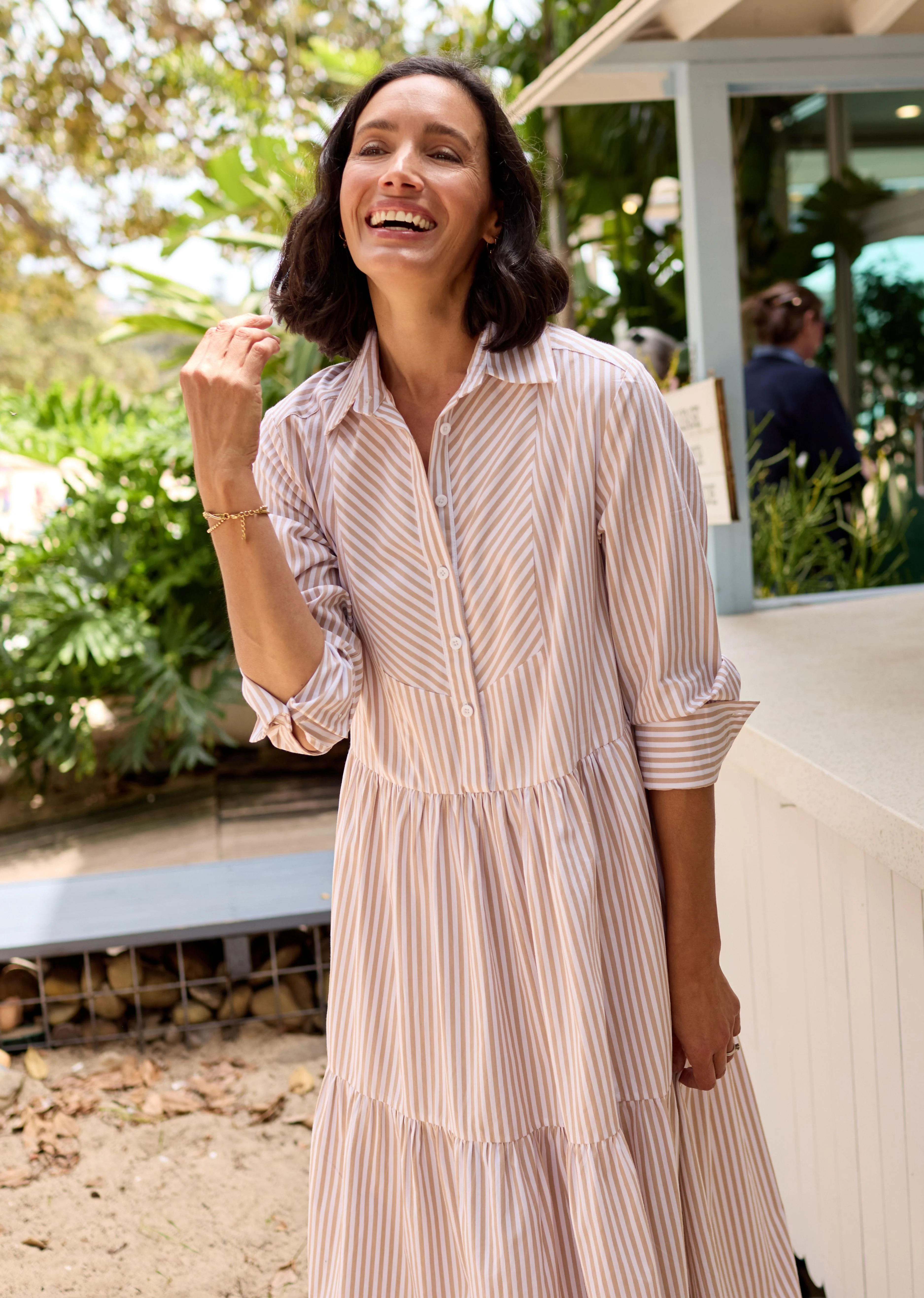 JASMINE SHIRTDRESS - SAND - Image 10
