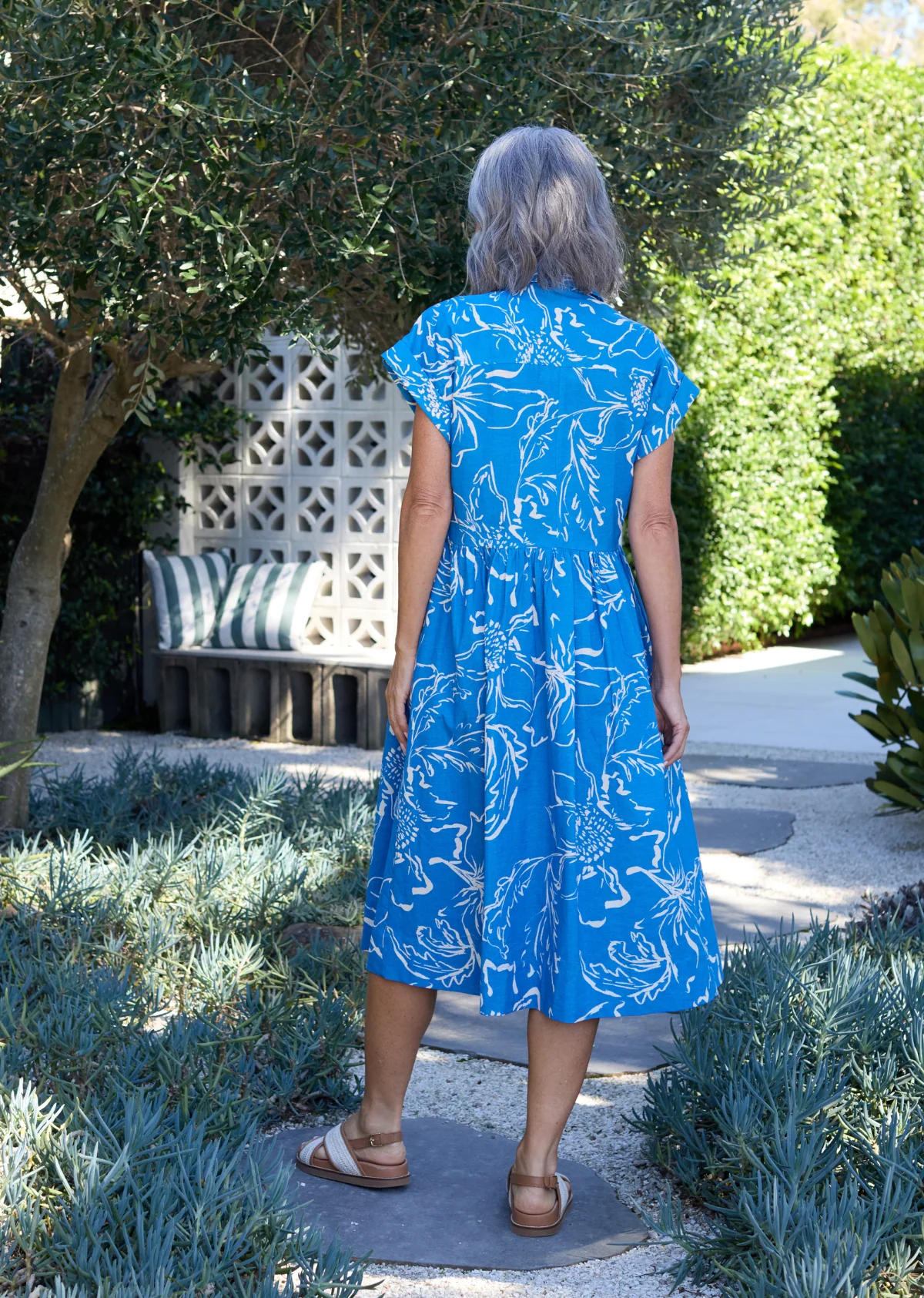 MARGOT SHIRTDRESS - ARCADIA PRINT - Image 4
