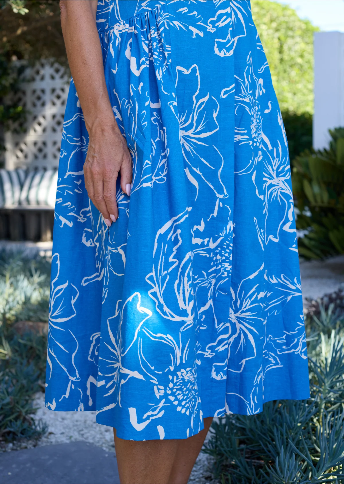MARGOT SHIRTDRESS - ARCADIA PRINT - Image 6