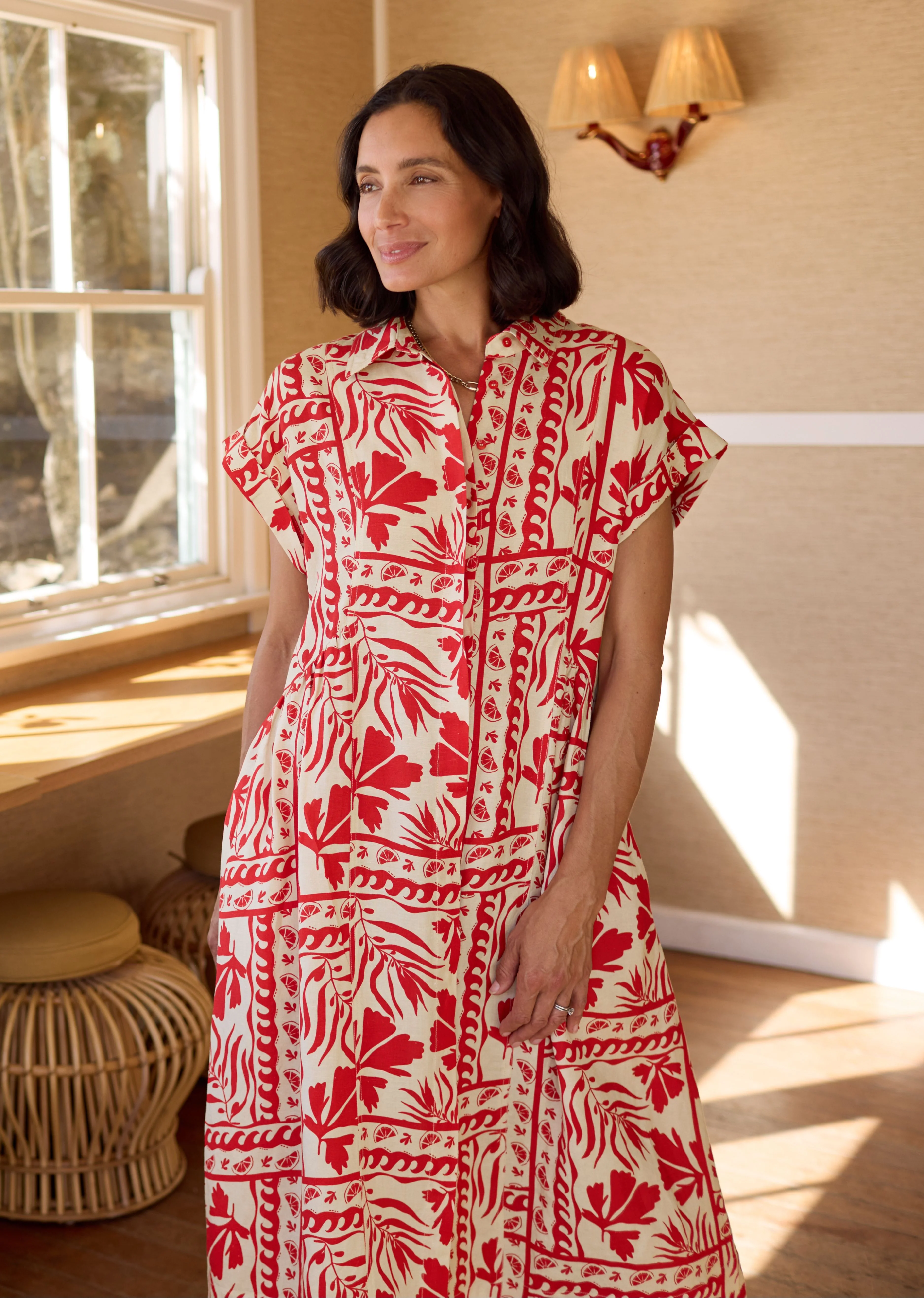 MARGOT SHIRTDRESS - SOLEIL PRINT - Image 10