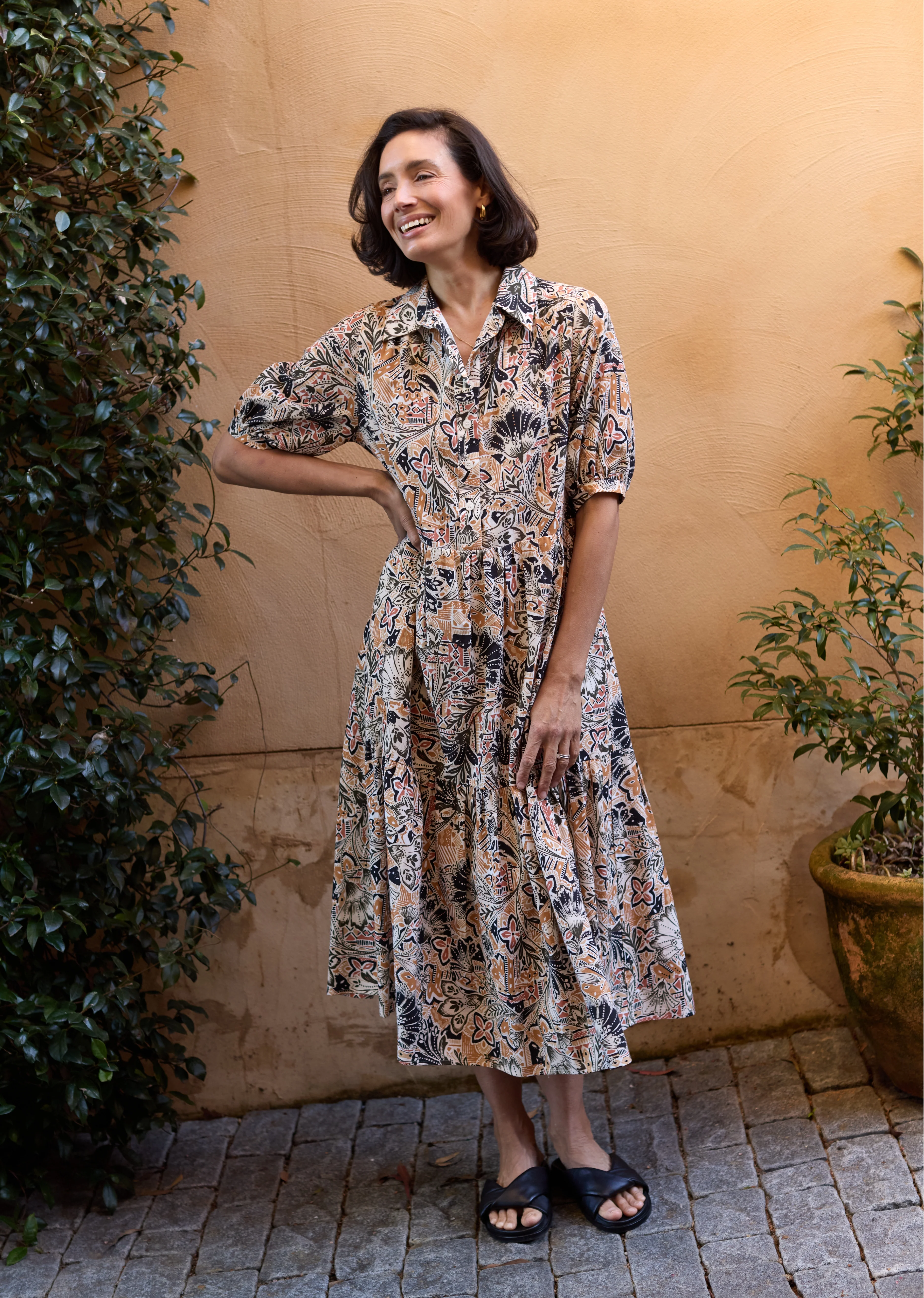 MARNIE PRINT DRESS - ZAHARA PRINT - PETITE - Image 10
