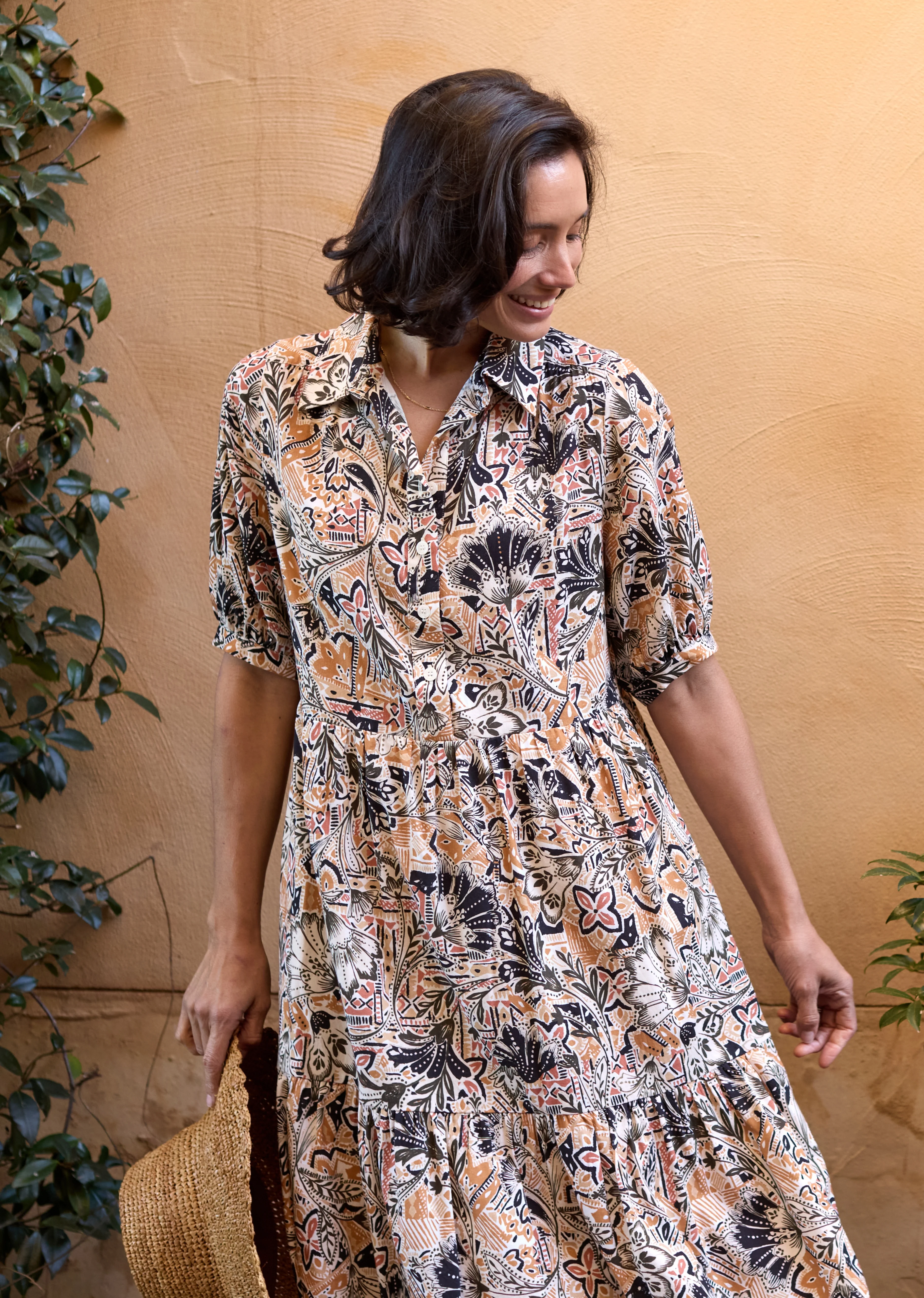MARNIE PRINT DRESS - ZAHARA PRINT - PETITE - Image 8
