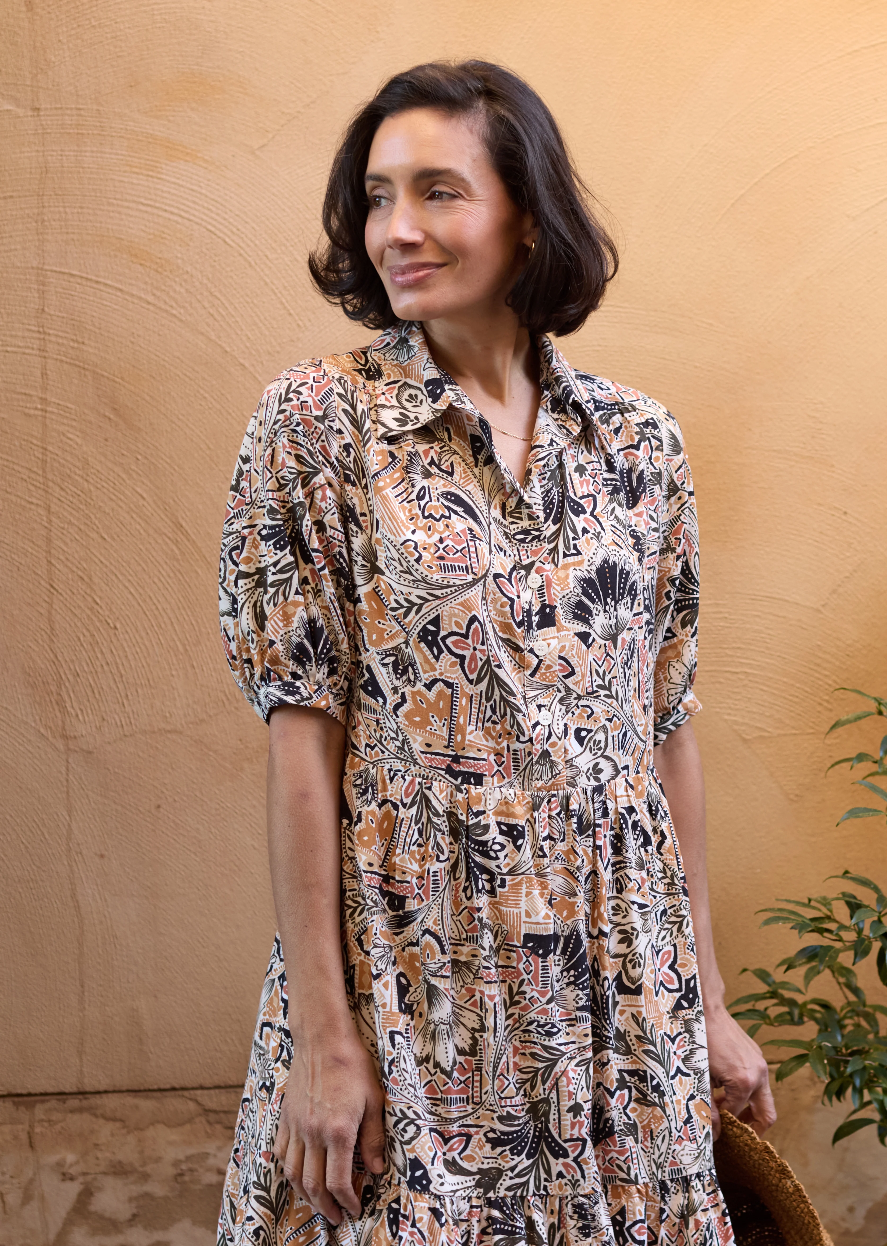 MARNIE PRINT DRESS - ZAHARA PRINT - PETITE - Image 9