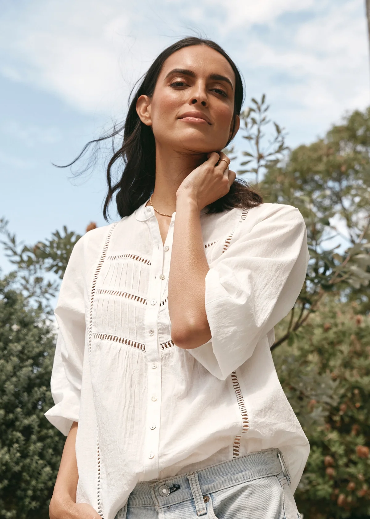 PALOMA SHIRT - WHITE - Image 11