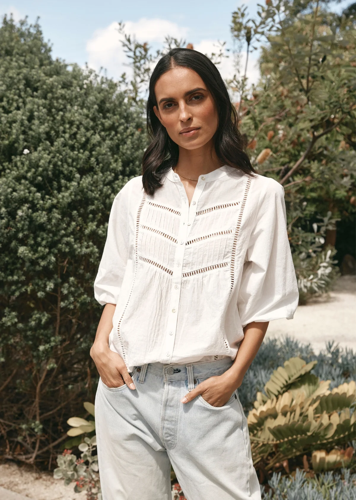 PALOMA SHIRT - WHITE - Image 4