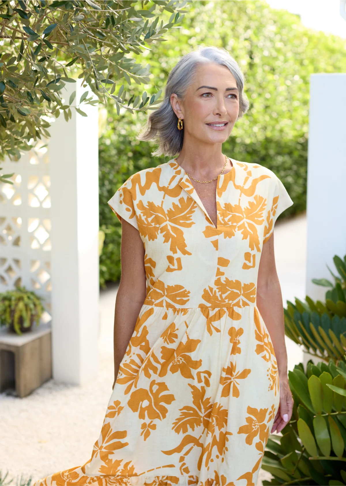 POPPY MIDI DRESS - ARIZONA PRINT - Image 3