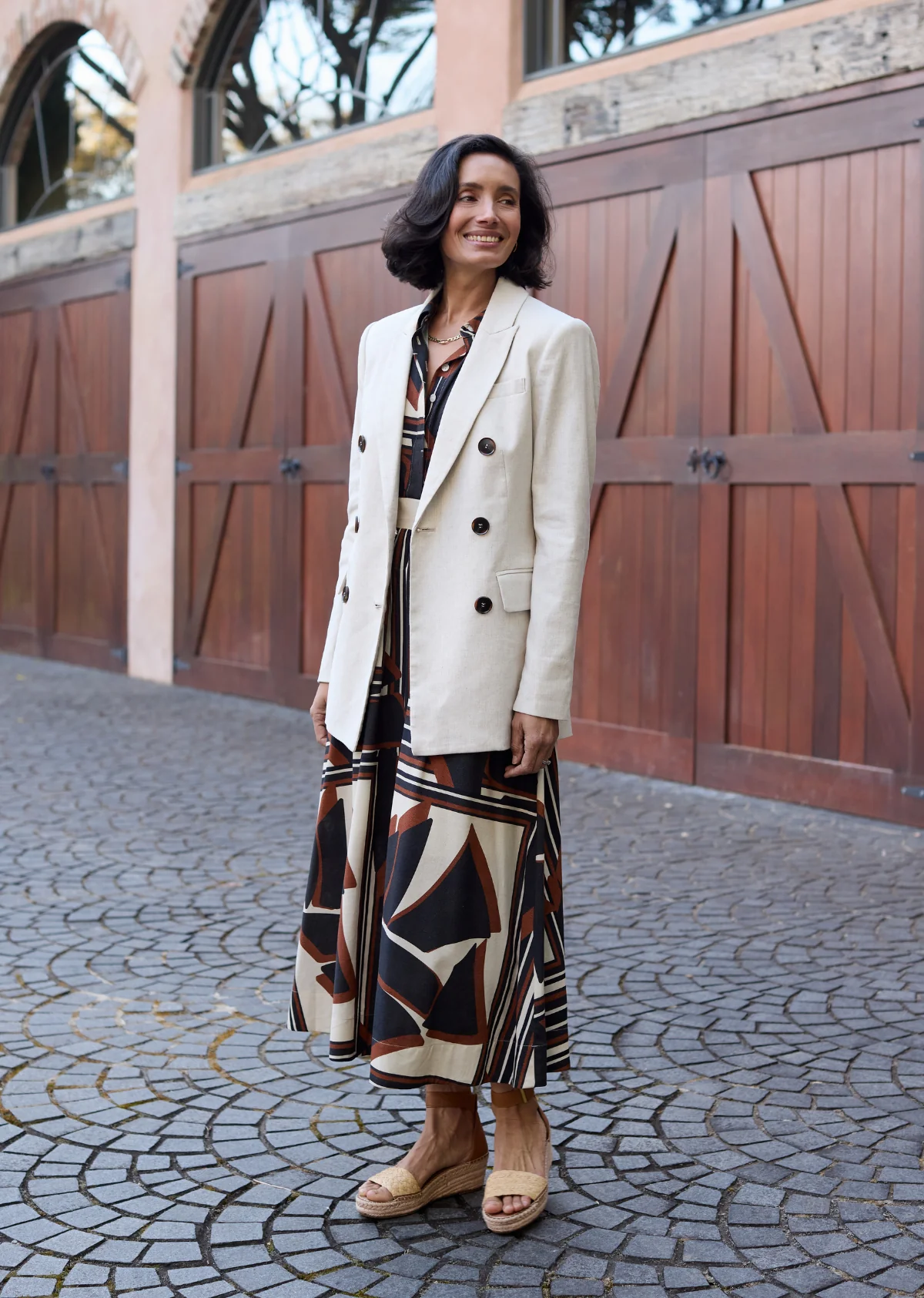 REMY BLAZER - STONE - Image 3