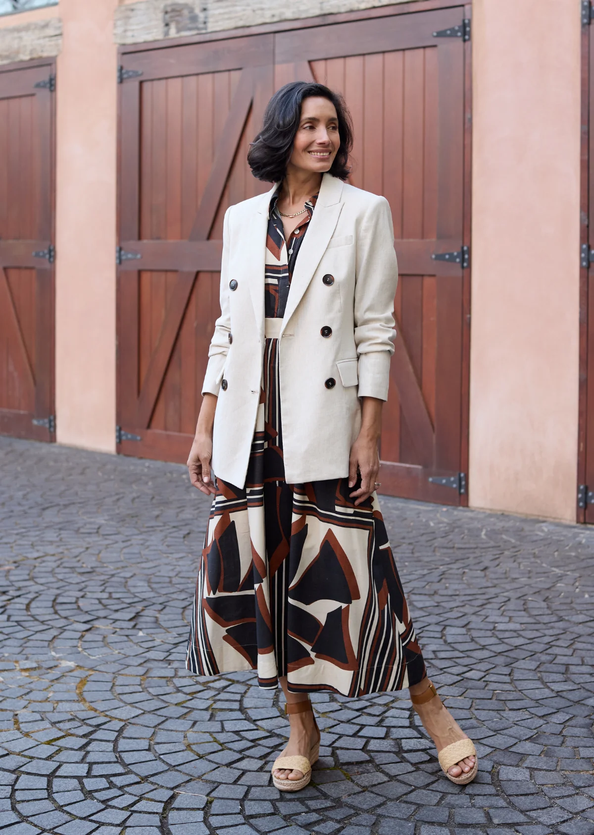 REMY BLAZER - STONE - Image 4