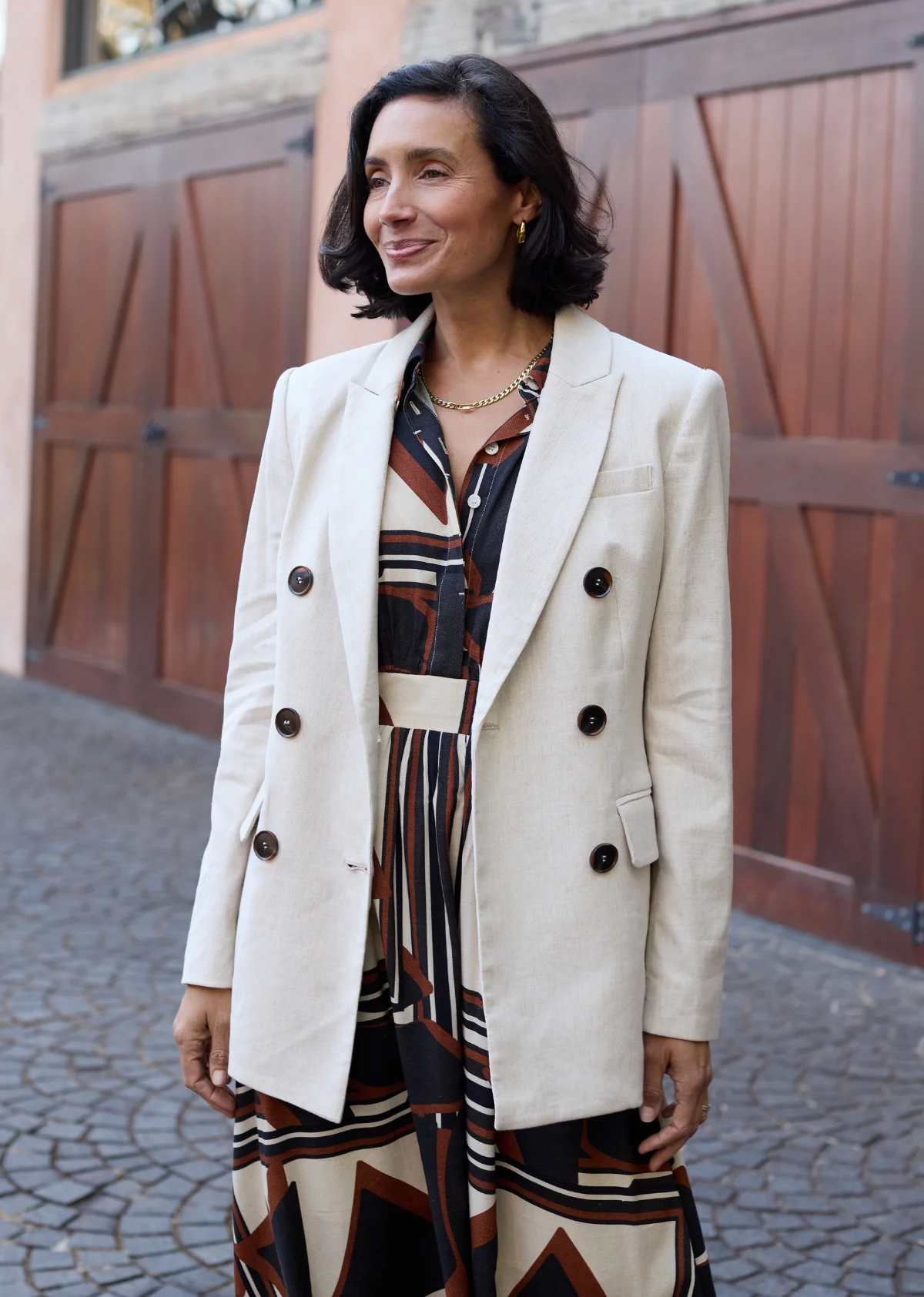 REMY BLAZER - STONE - Image 5