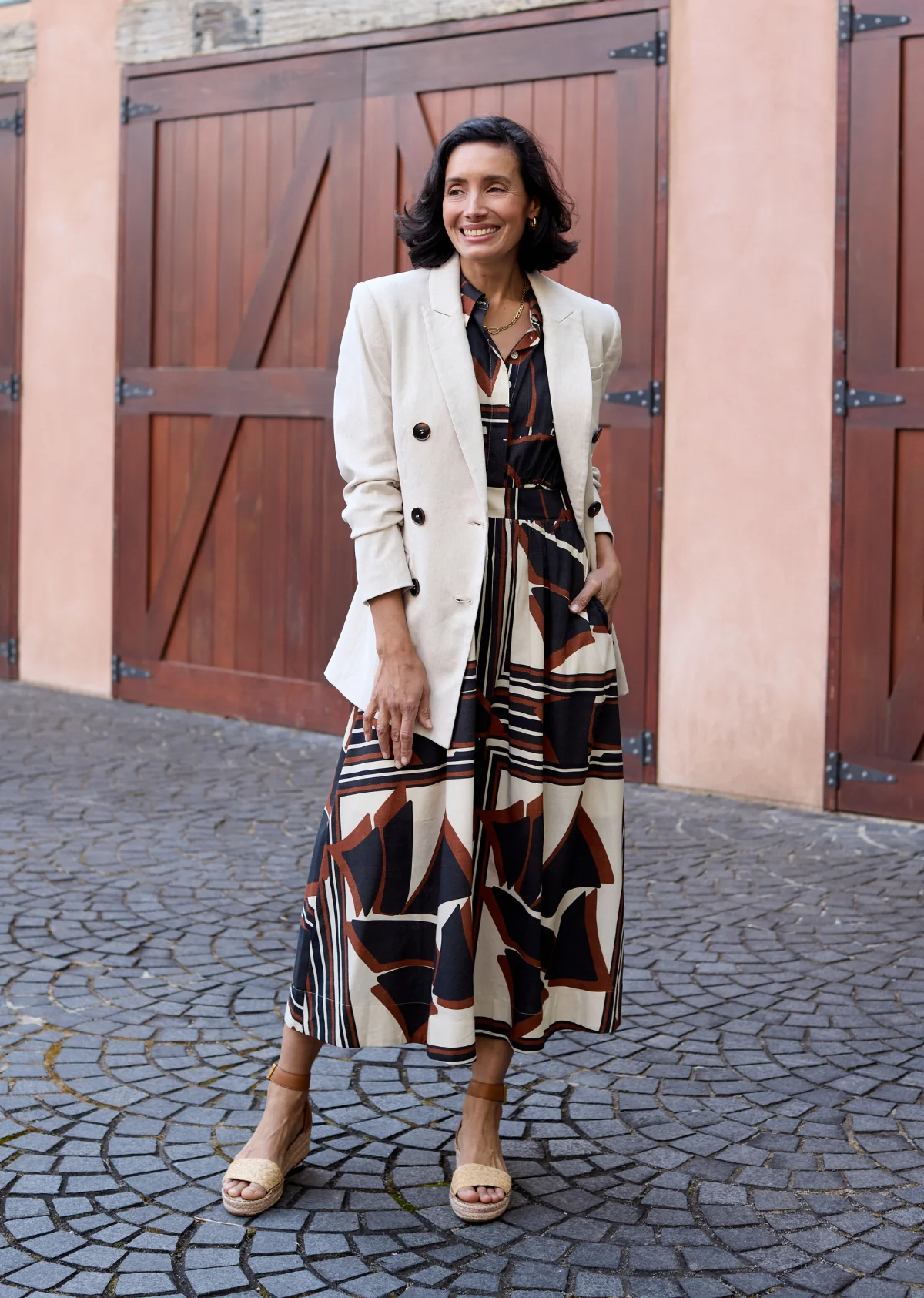 REMY BLAZER - STONE - Image 7