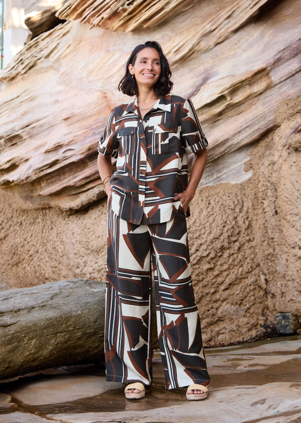 SABINE SHIRT - INES PRINT - Image 4