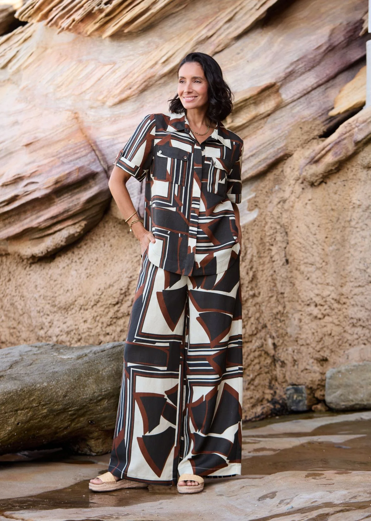 SABINE SHIRT - INES PRINT - Image 5
