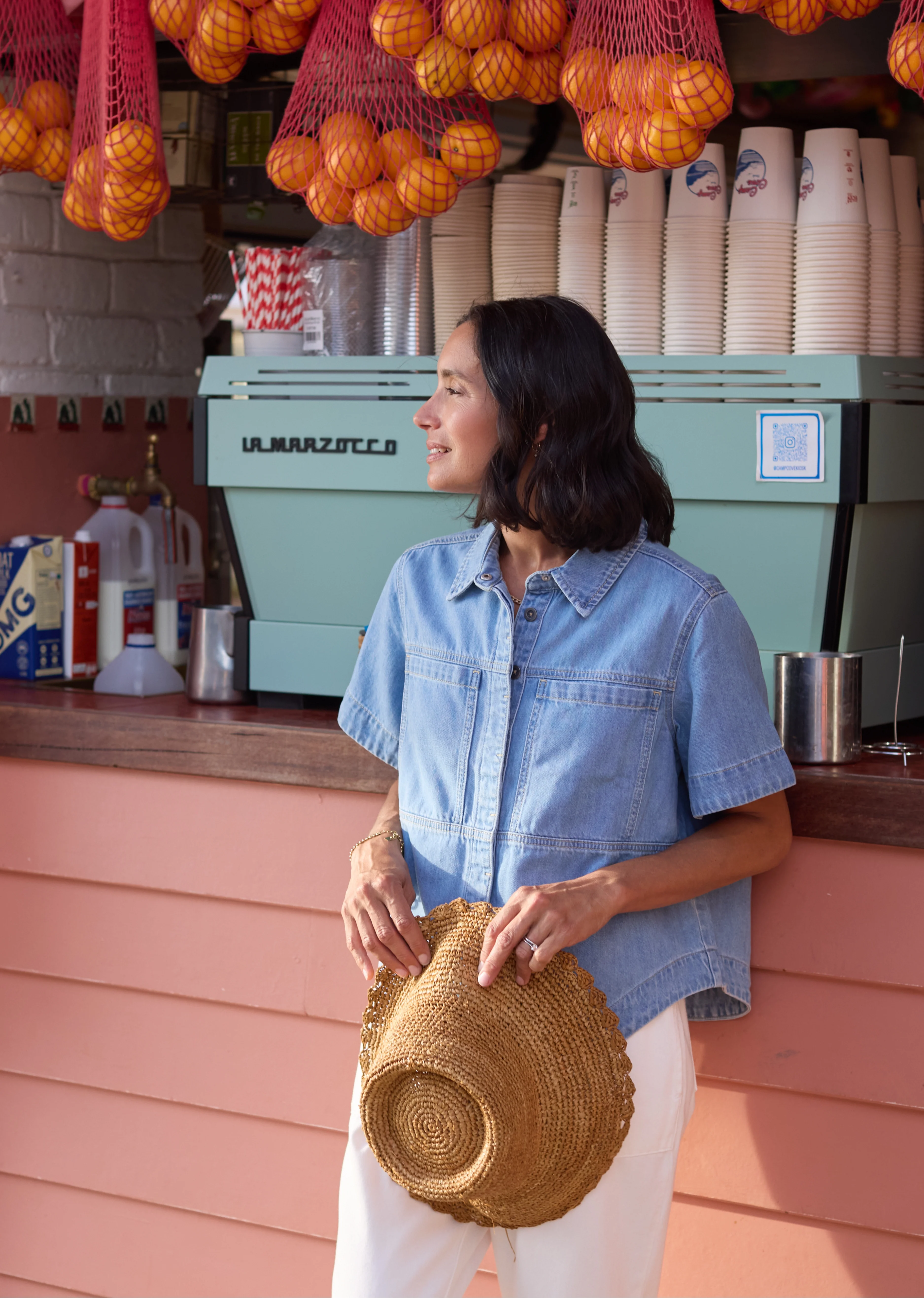 SADIE DENIM SHIRT - LIGHT BLUE - Image 9