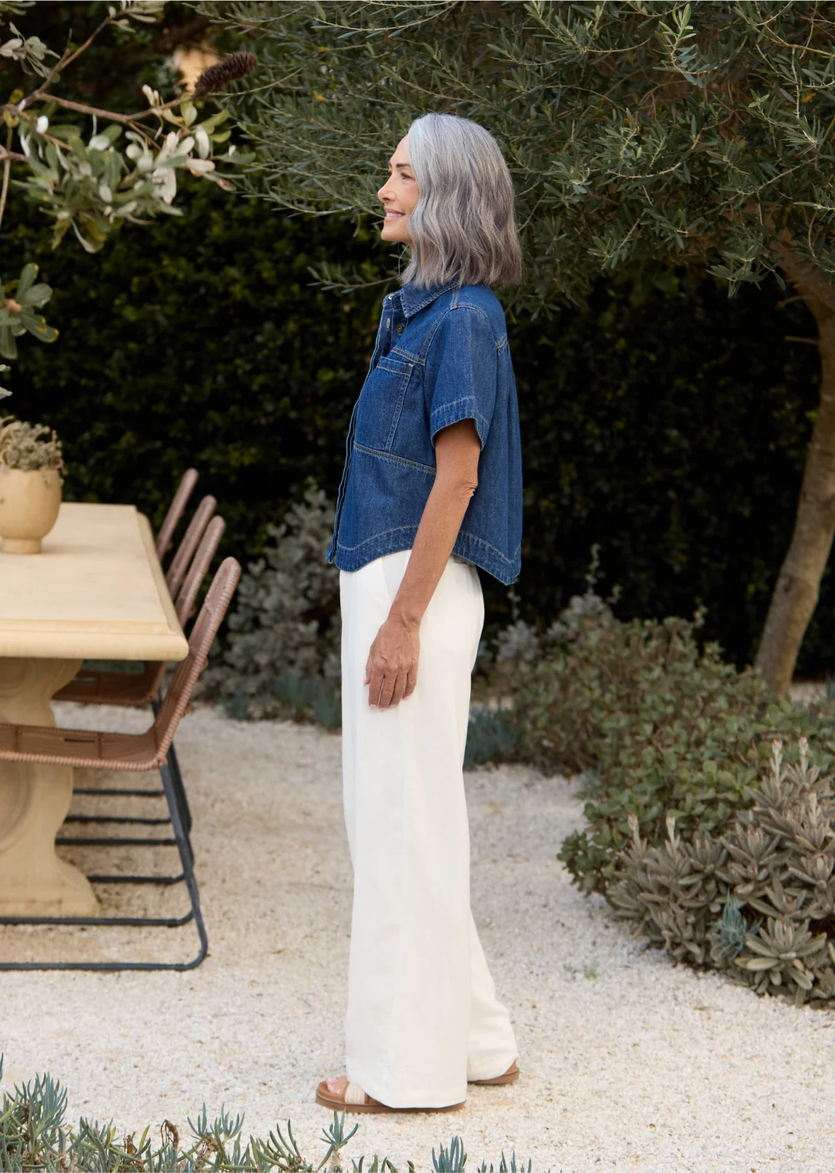 SADIE DENIM SHIRT - Image 8