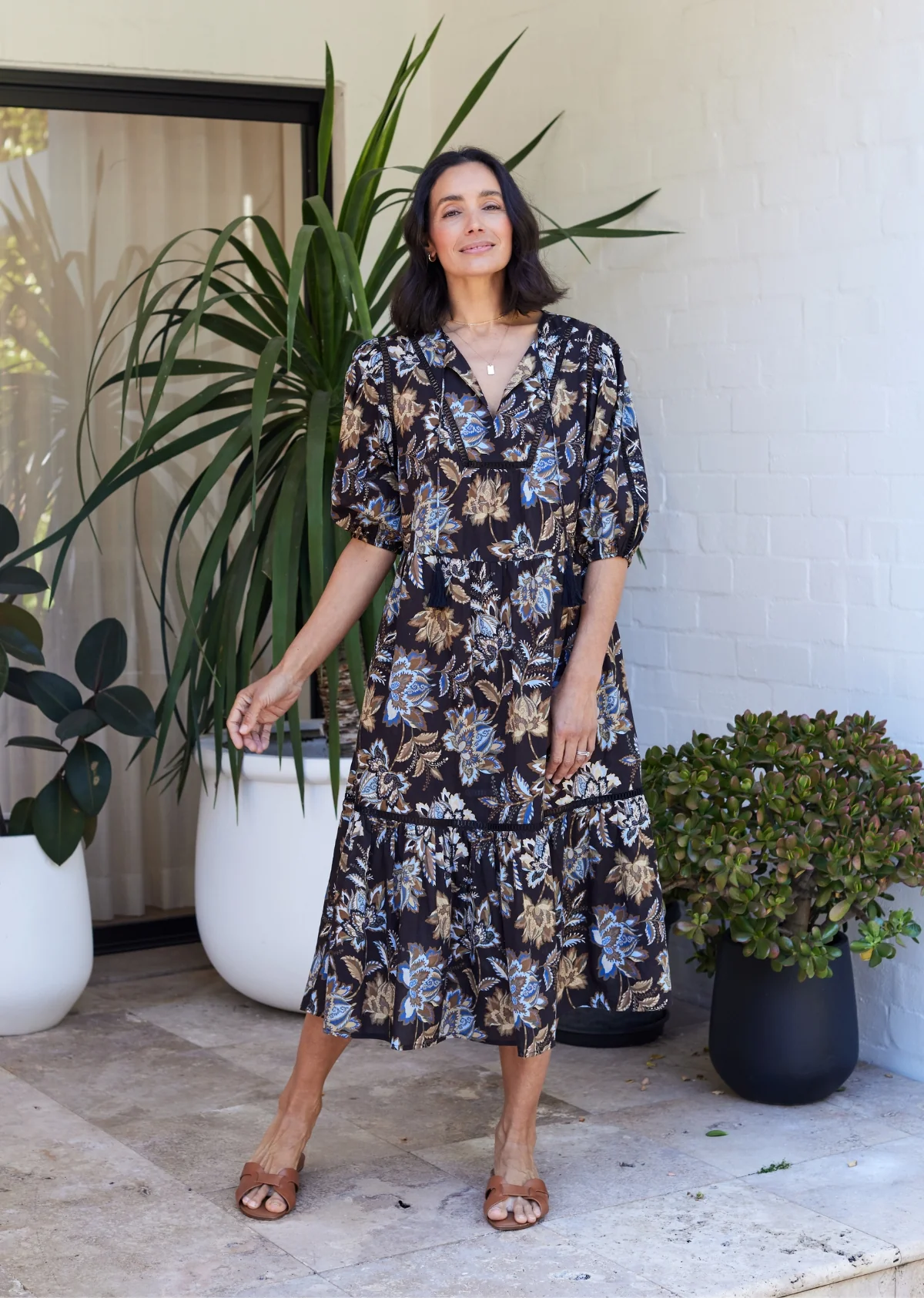 SASKIA DRESS - ZINGARA PRINT - Image 4