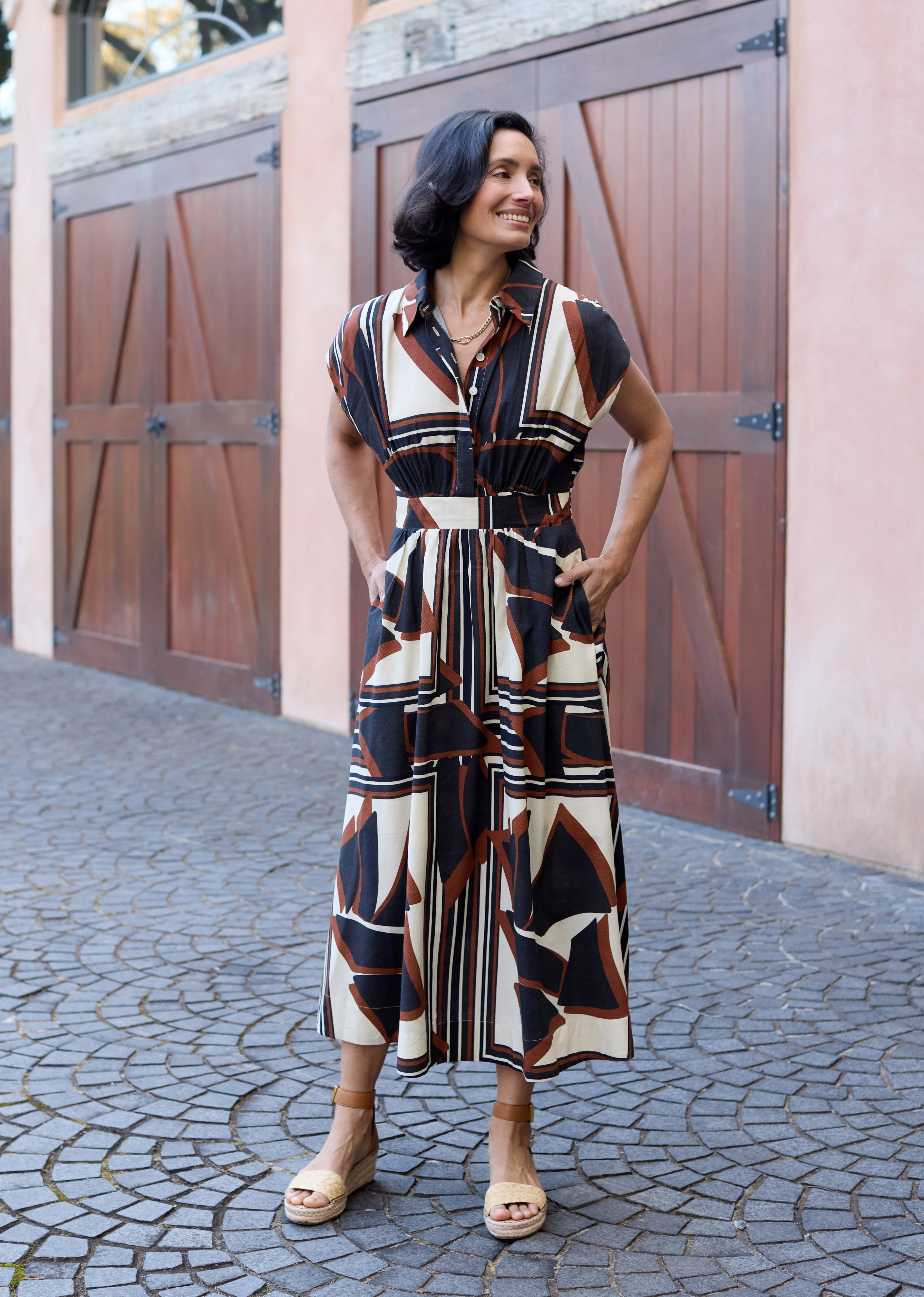 SORRENTO DRESS - INES PRINT - Image 4