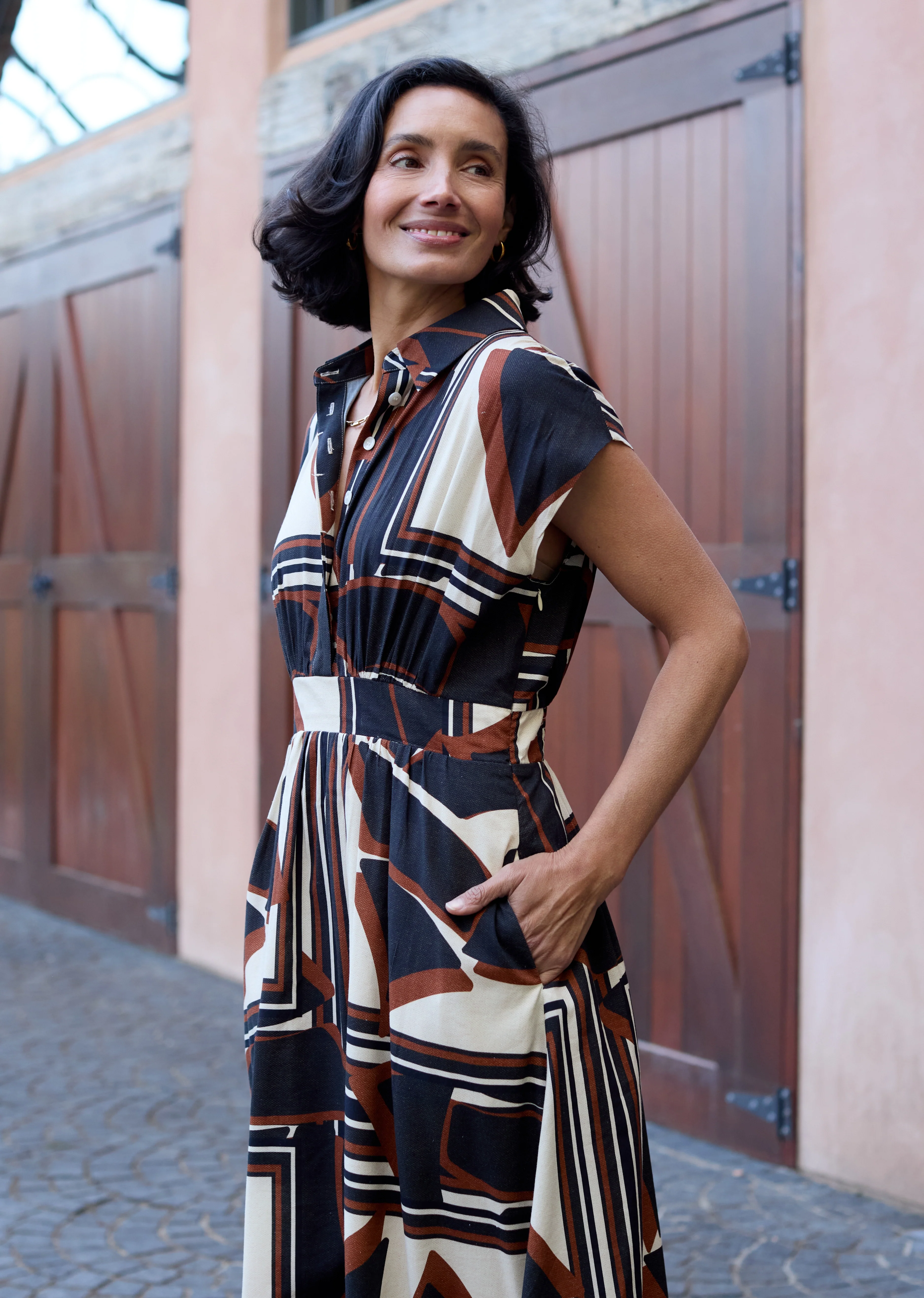 SORRENTO DRESS - INES PRINT - Image 6