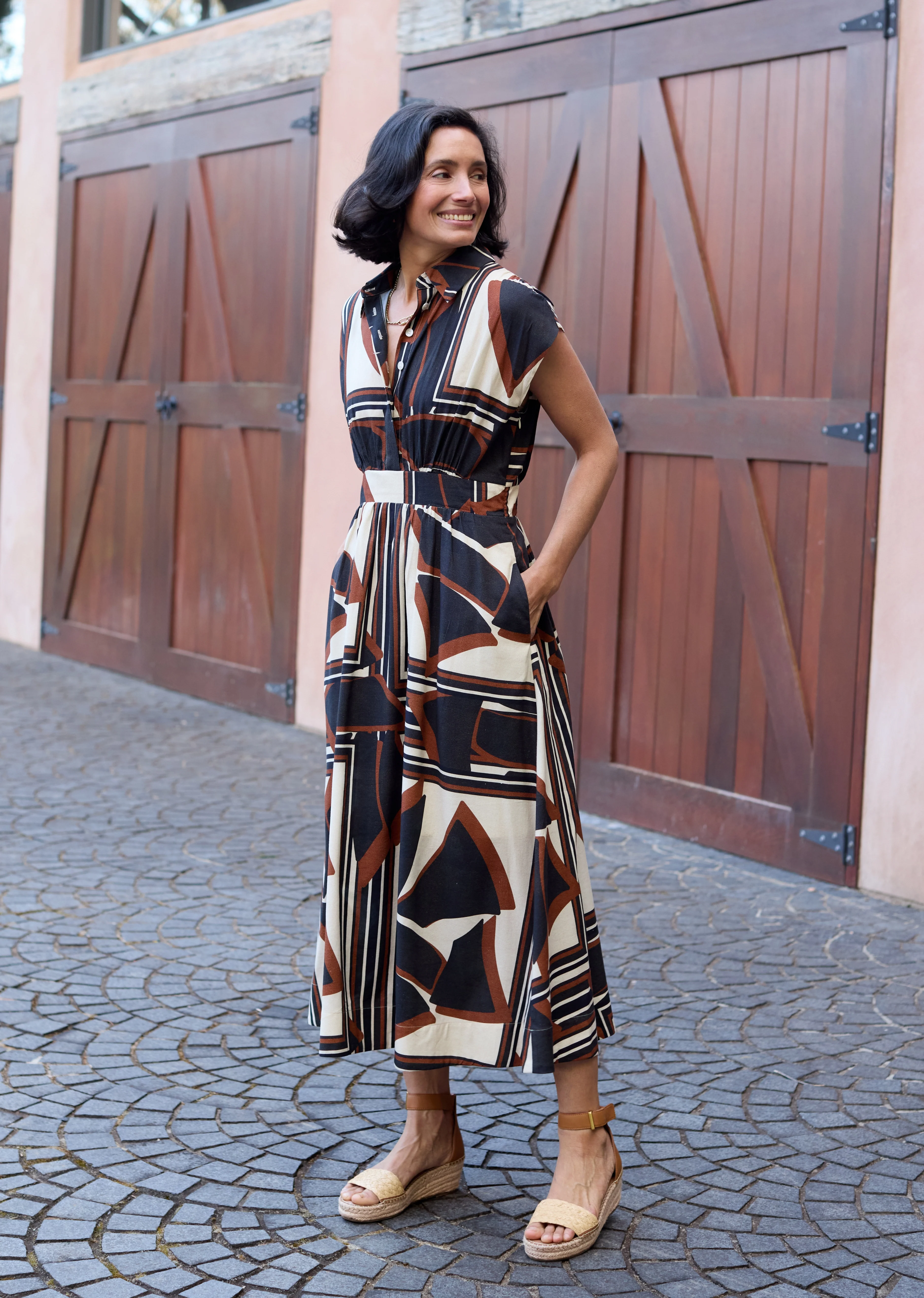 SORRENTO DRESS - INES PRINT - Image 8