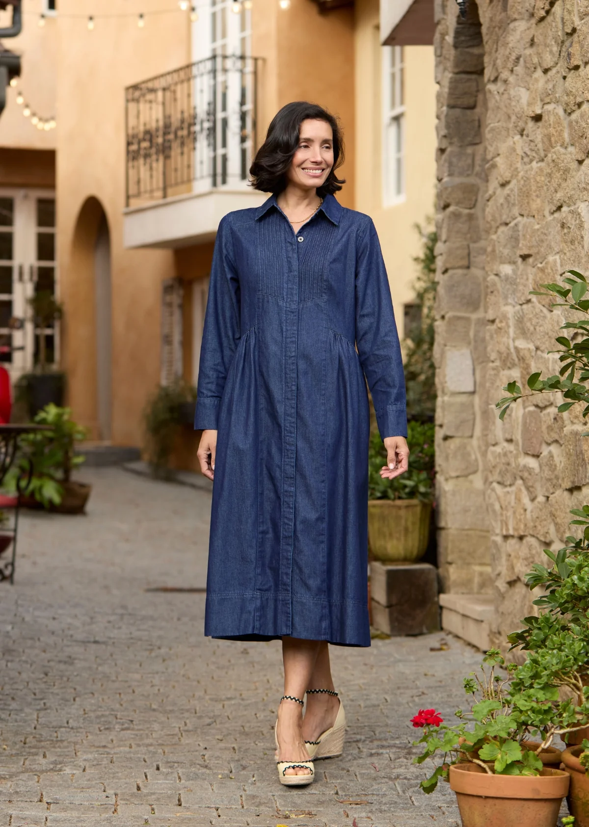 SUSIE DENIM SHIRTDRESS - Image 10