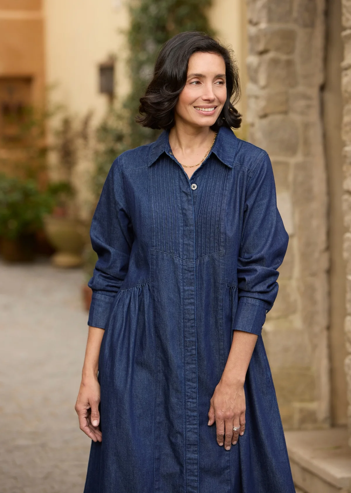 SUSIE DENIM SHIRTDRESS - Image 5